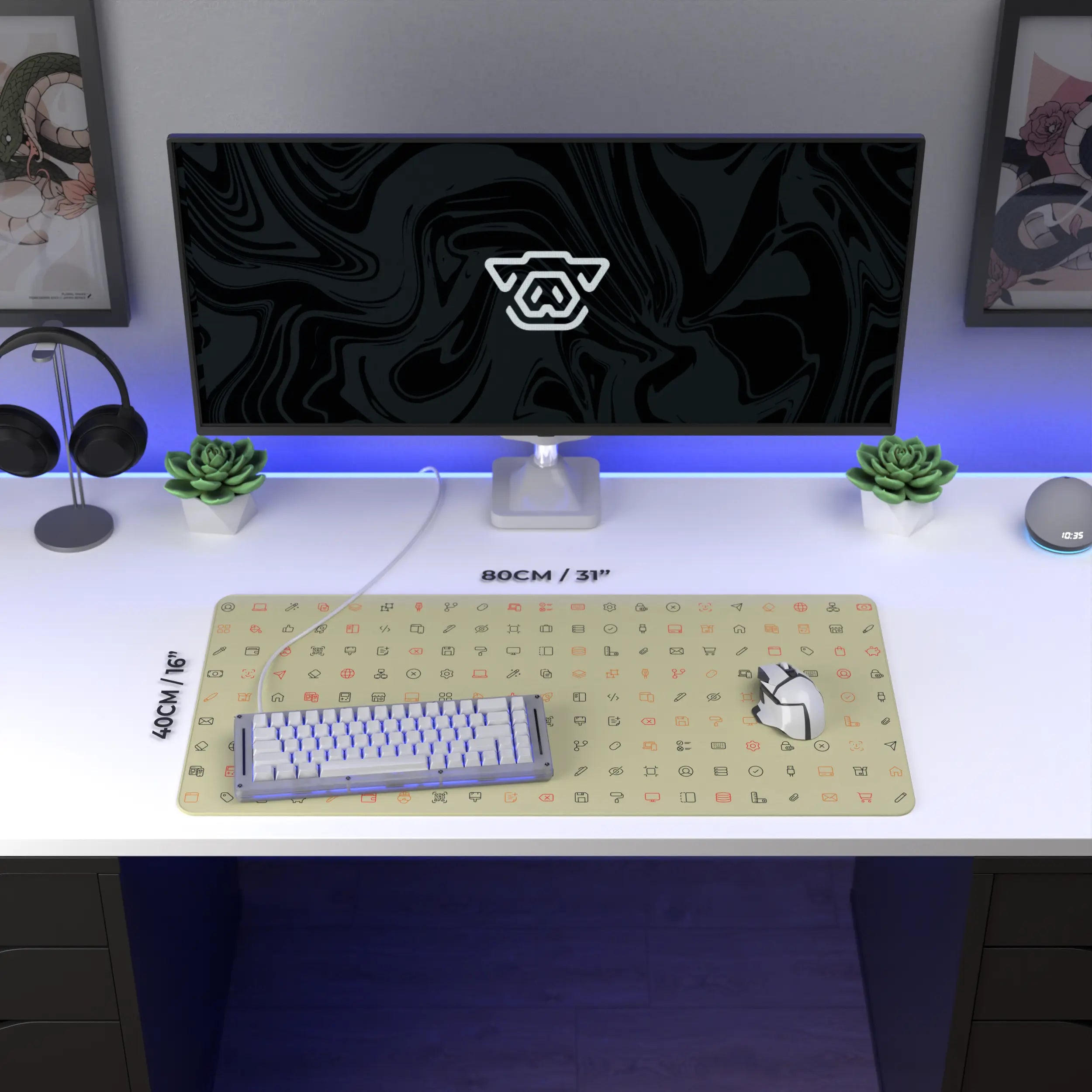 Iconographic Deskmat