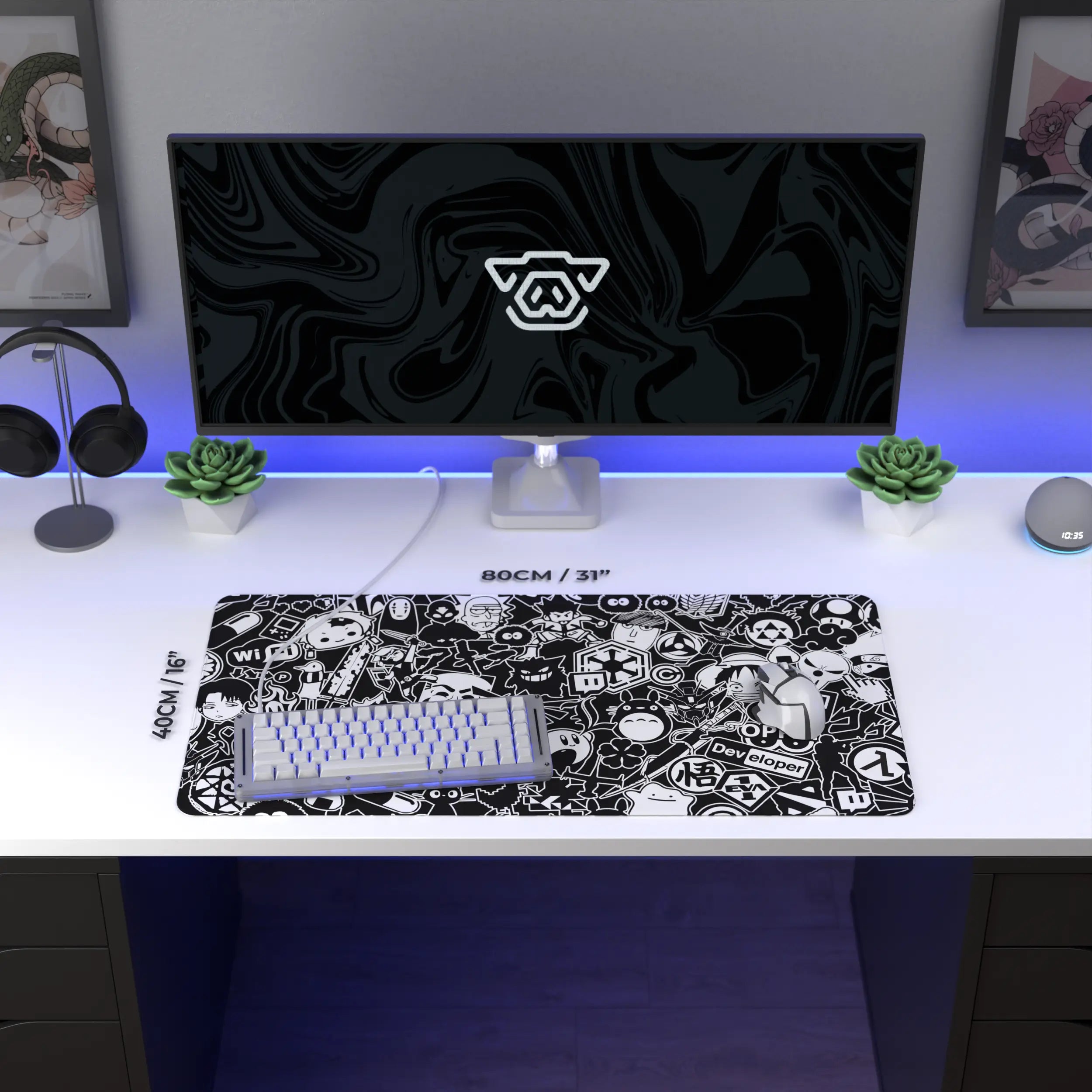 Sticker Bomb Mousepad