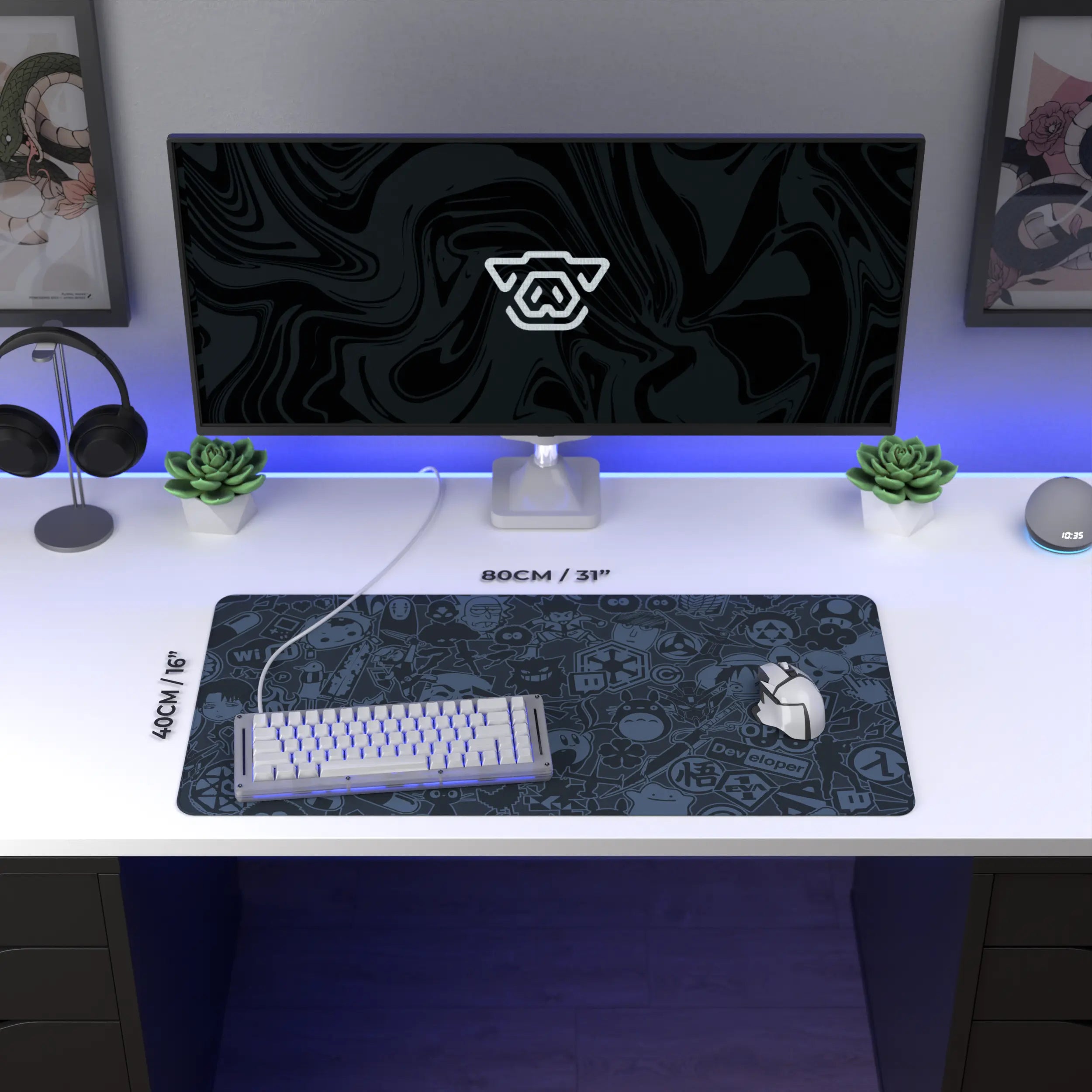 Sticker Bomb Mousepad
