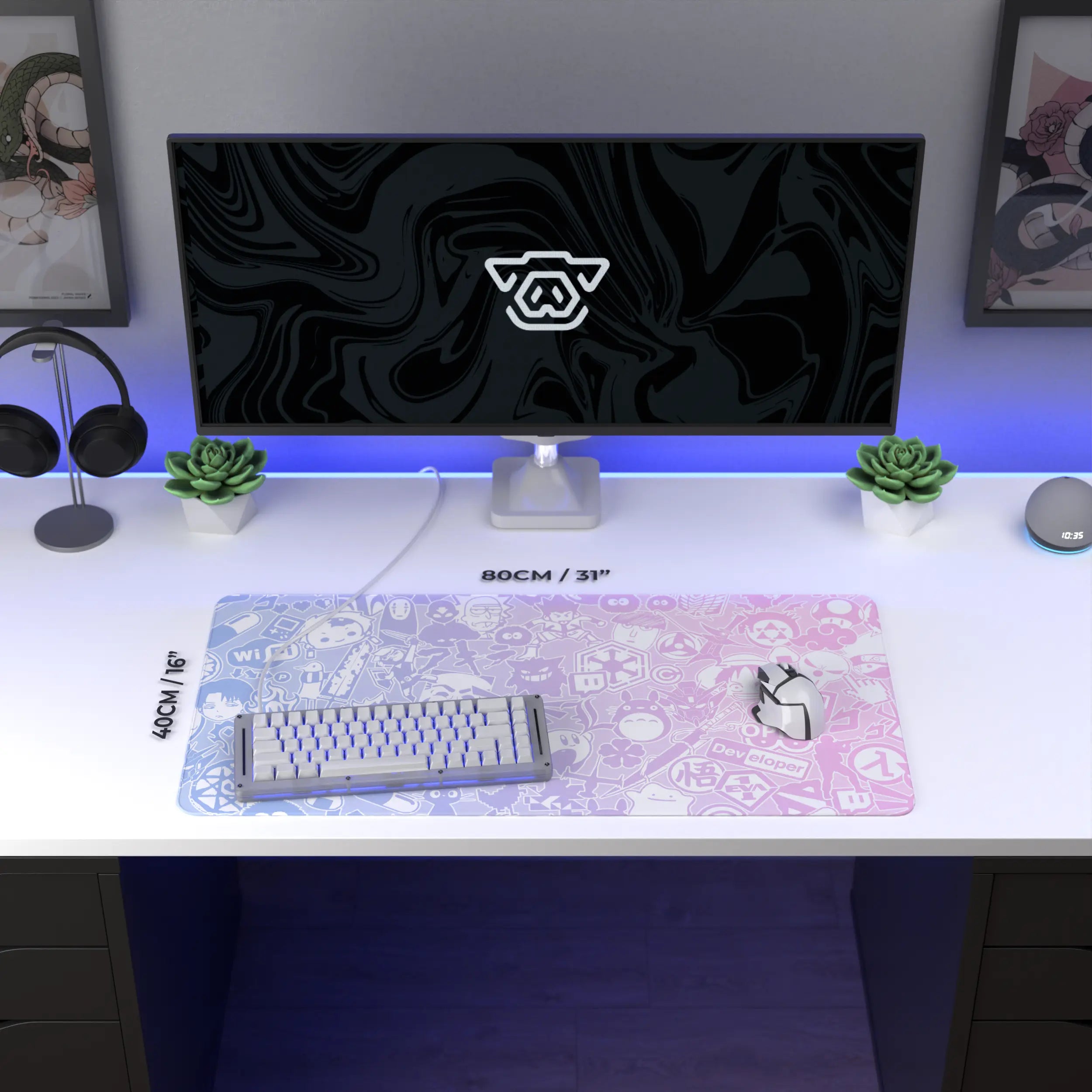 Sticker Bomb Mousepad