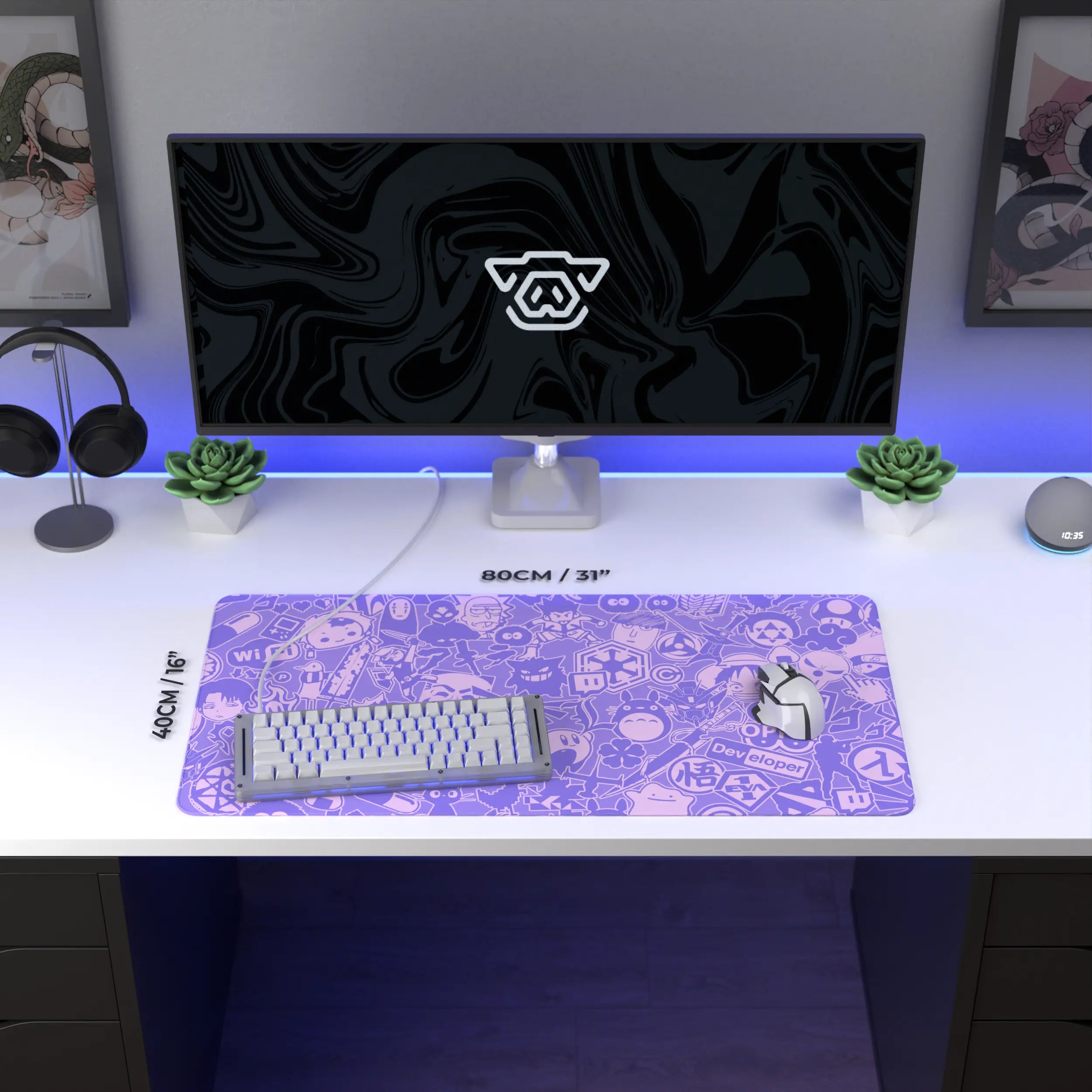 Sticker Bomb Mousepad