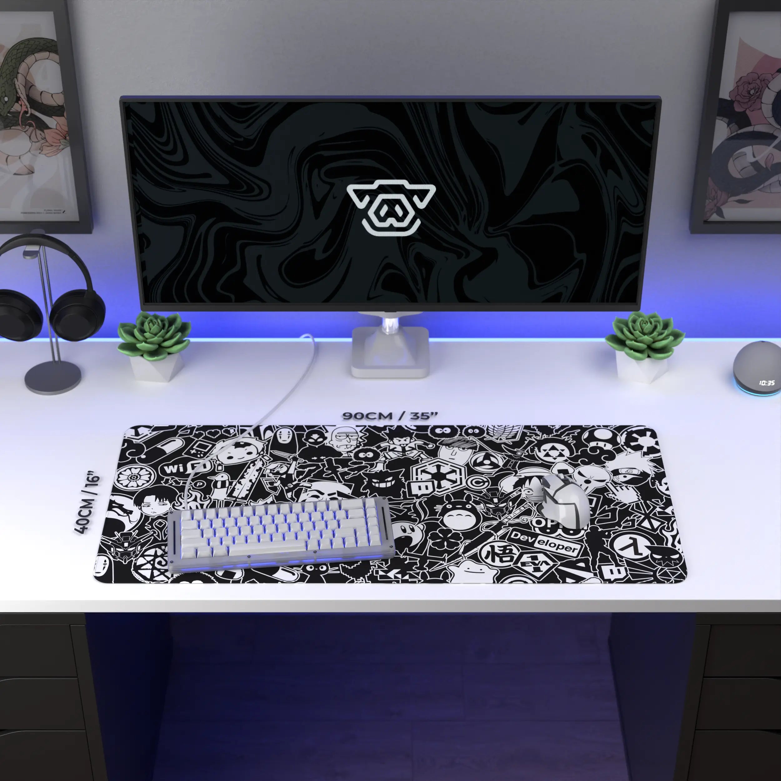 Sticker Bomb Mousepad