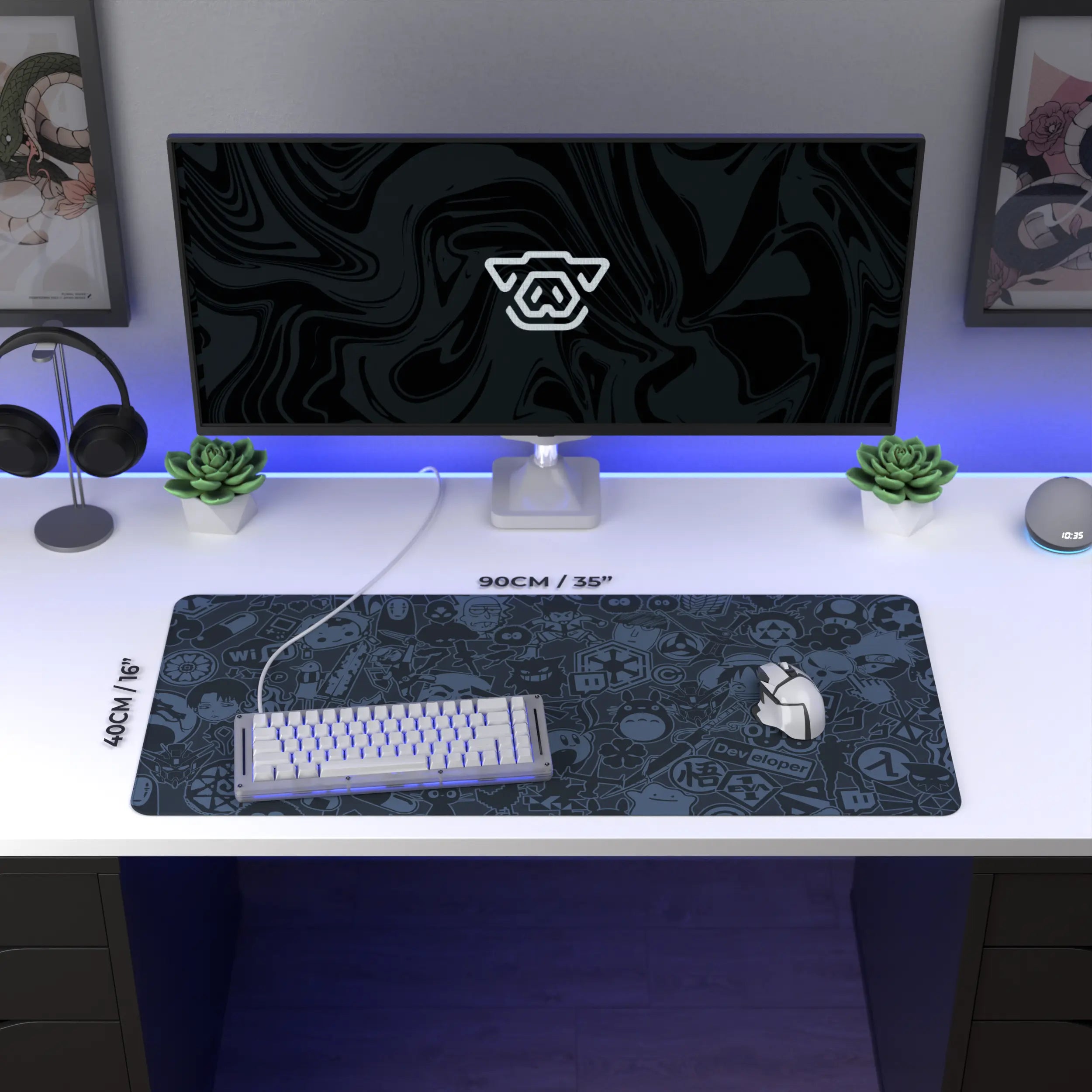 Sticker Bomb Mousepad