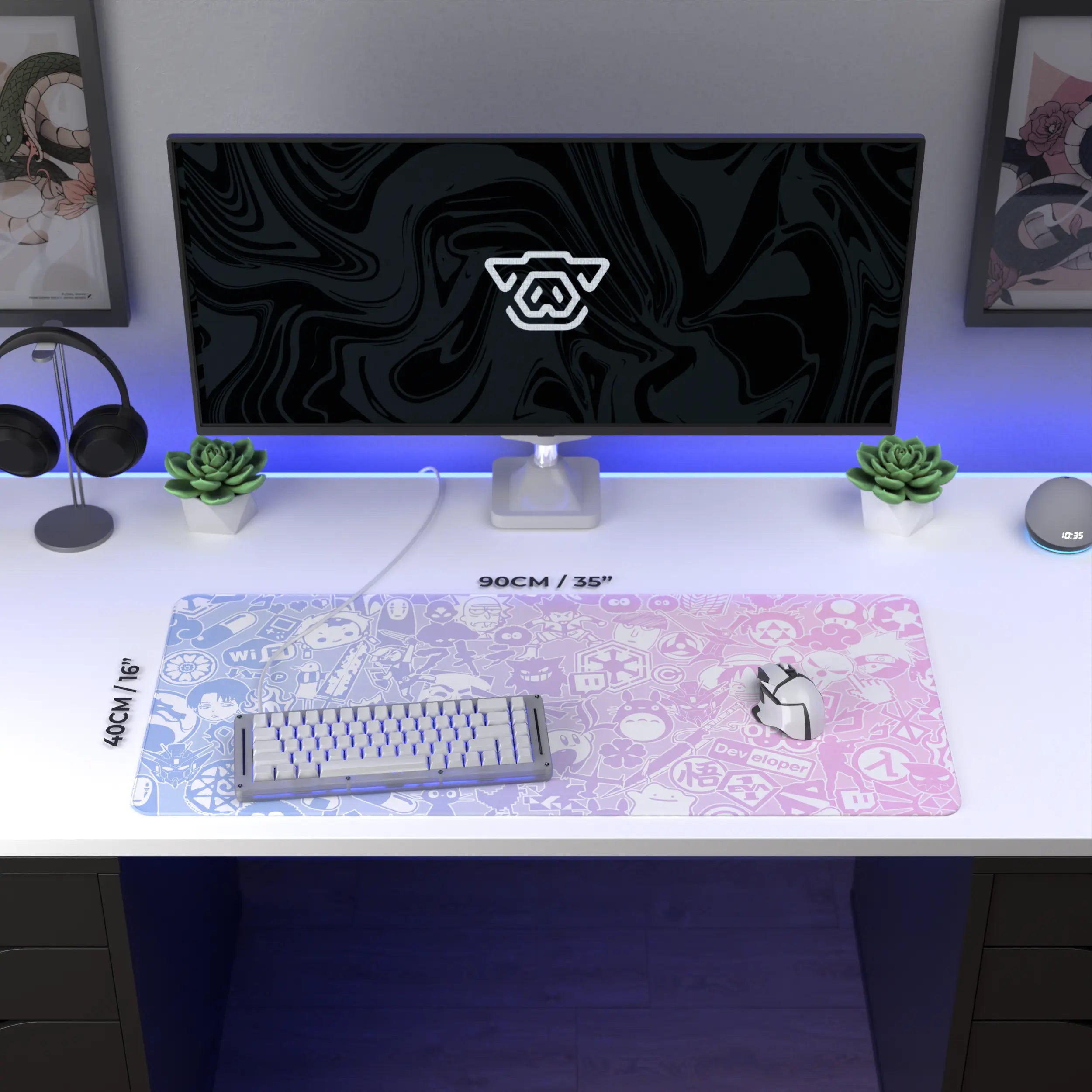 Sticker Bomb Mousepad