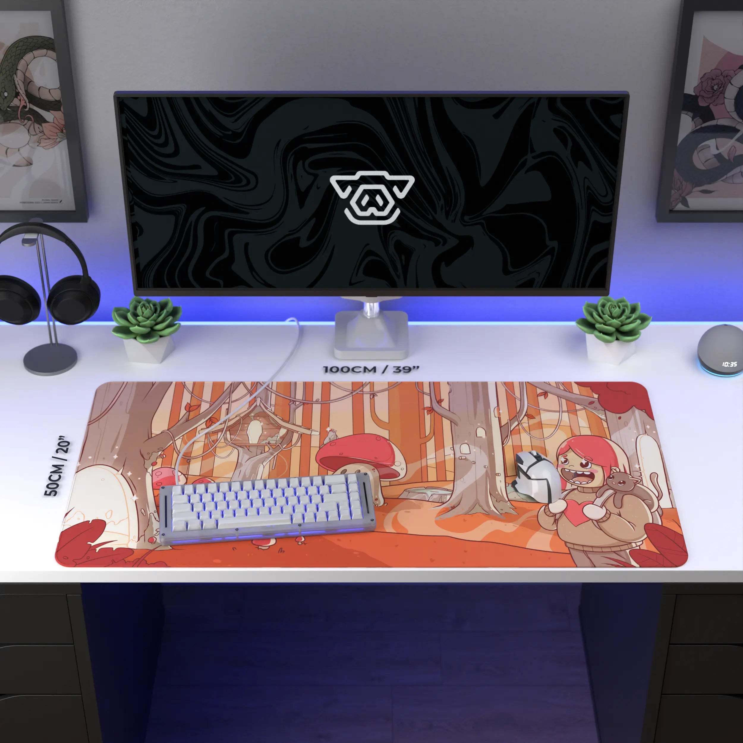 Fungi Land Mousepad