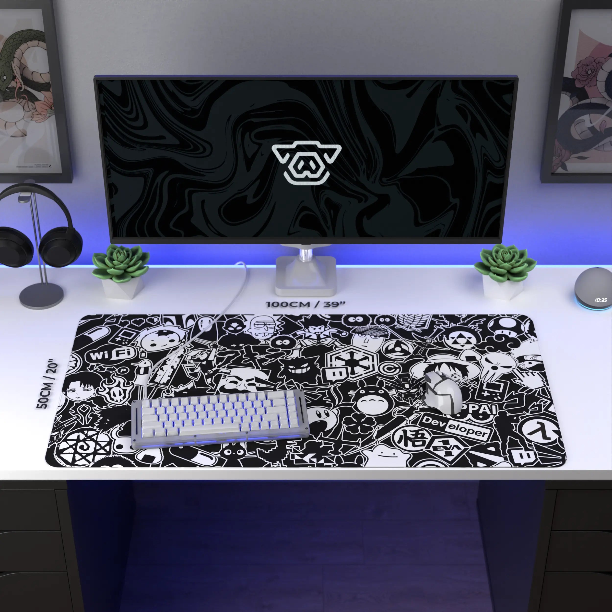 Sticker Bomb Mousepad