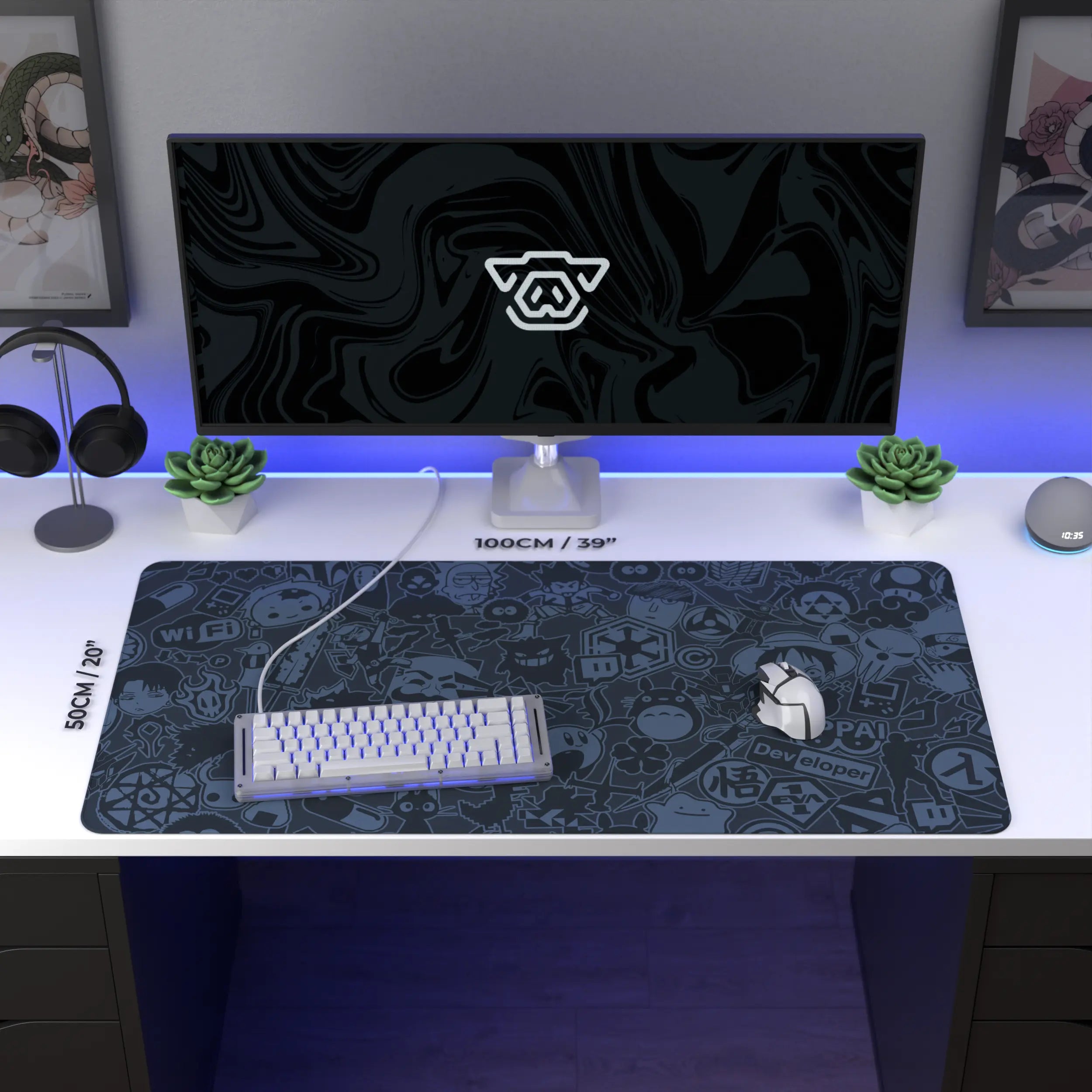 Sticker Bomb Mousepad