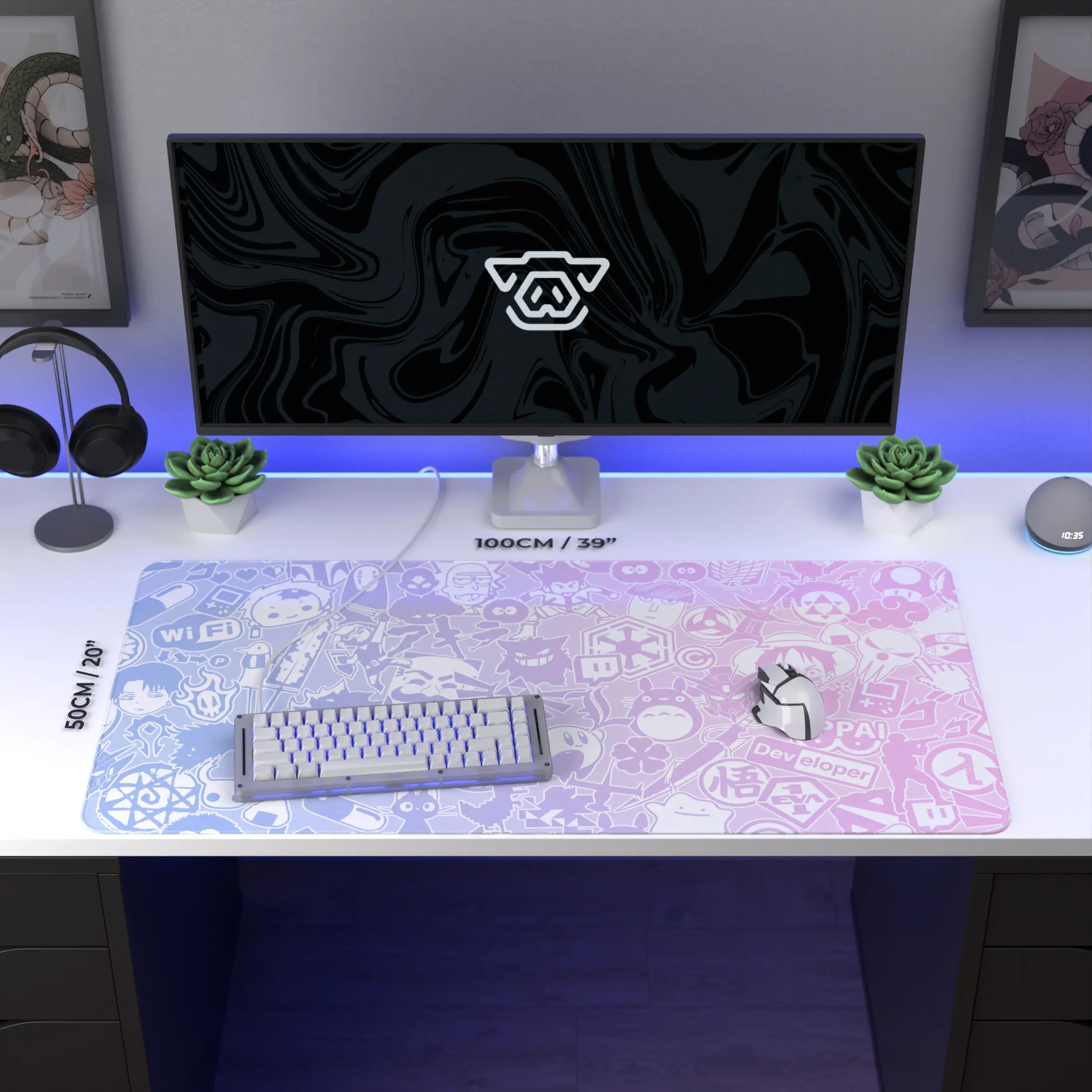 Sticker Bomb Mousepad