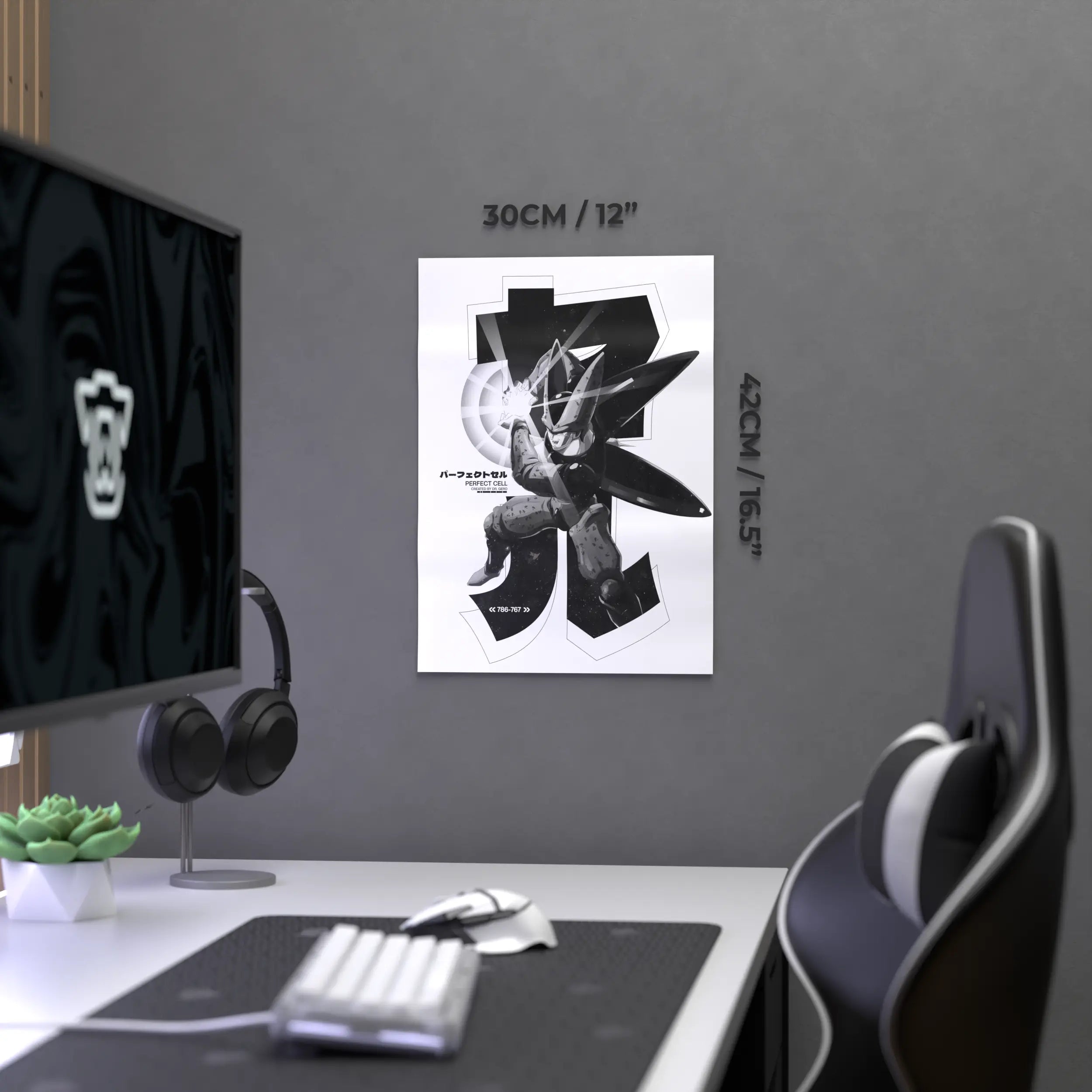 BLVCK SERIES Bio-Android Poster