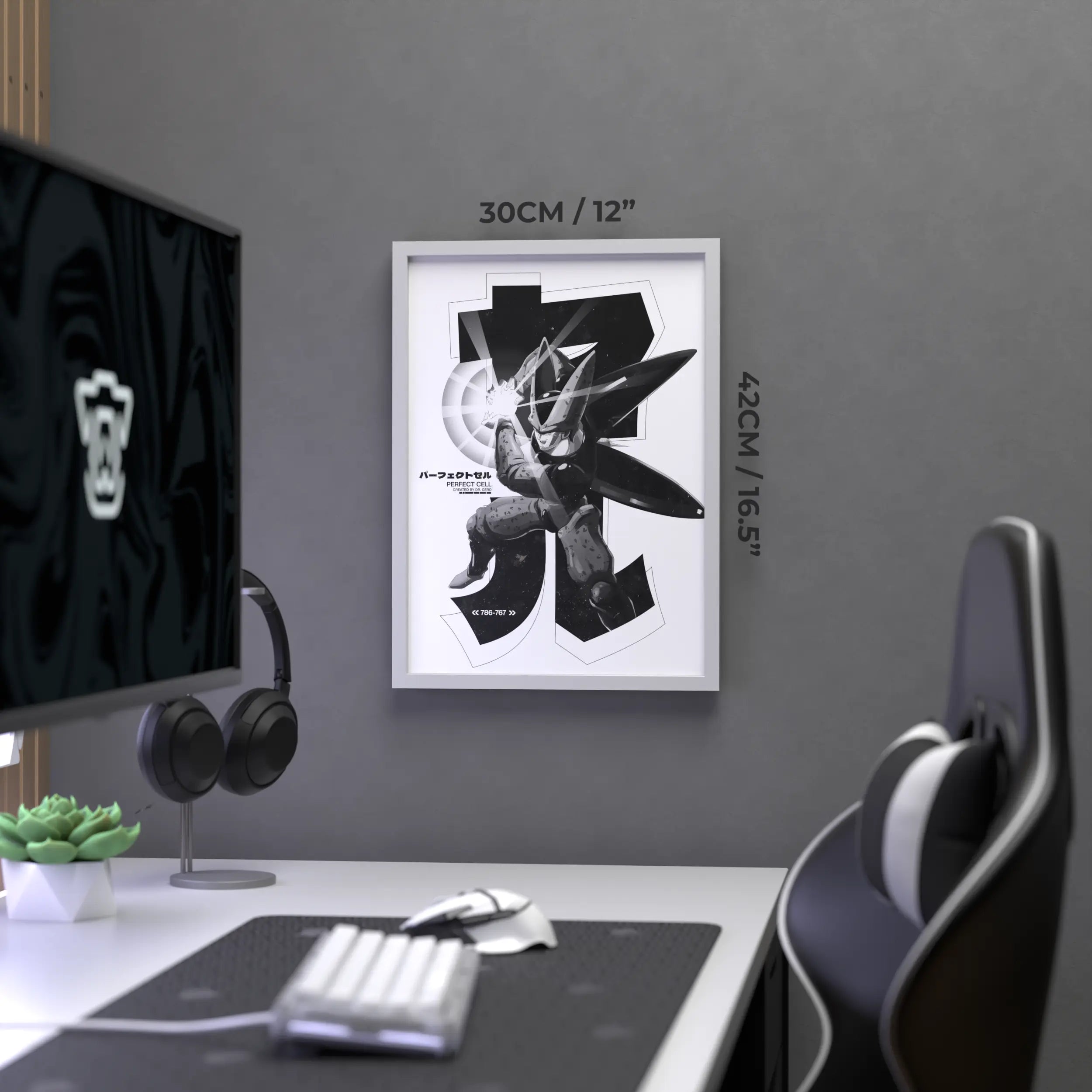 BLVCK SERIES Bio-Android Poster