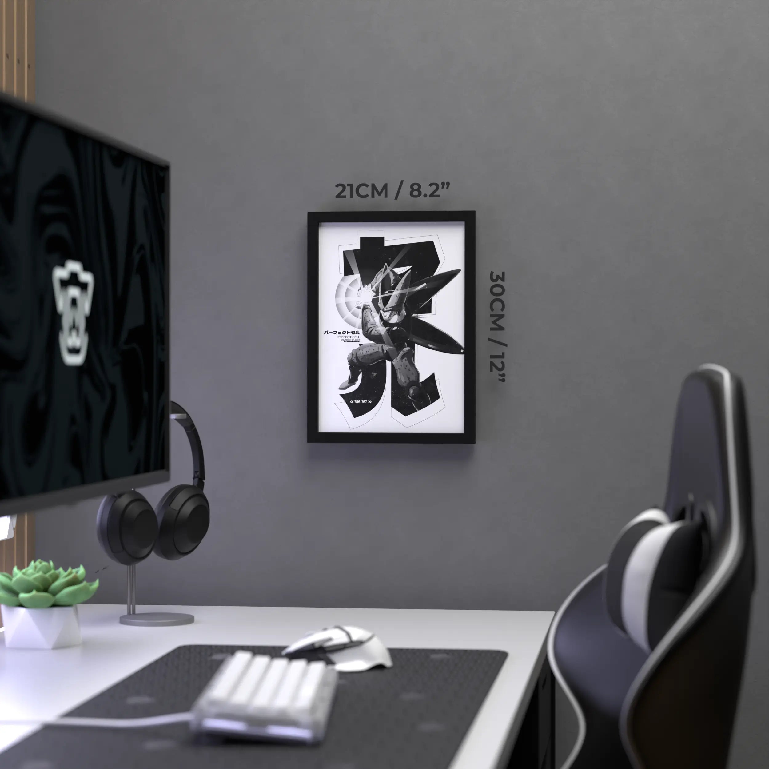 BLVCK SERIES Bio-Android Poster