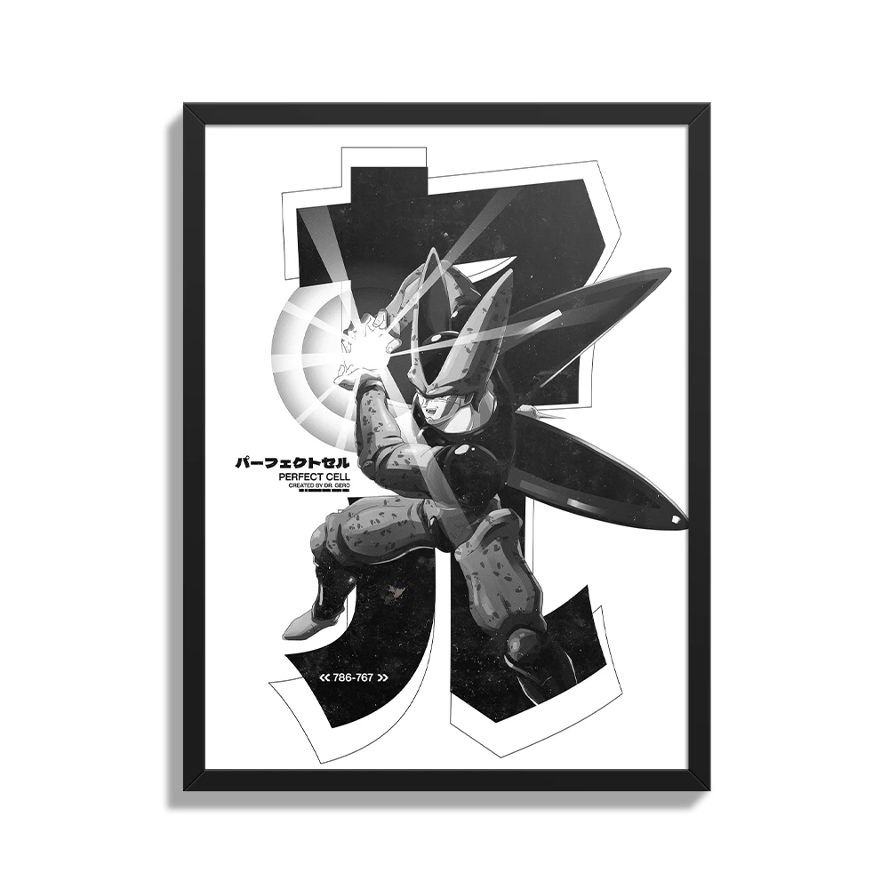 BLVCK SERIES Bio-Android Poster