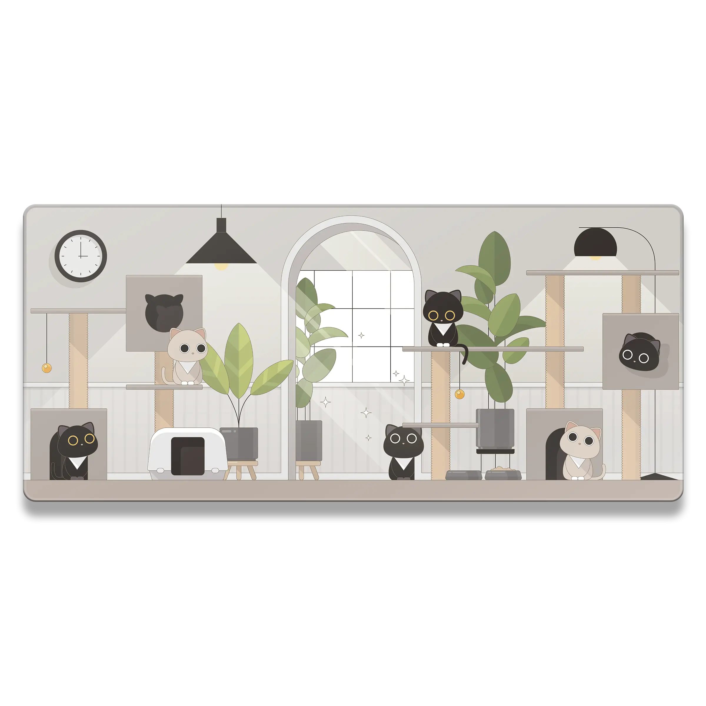 Furry Friends Cat Mousepad