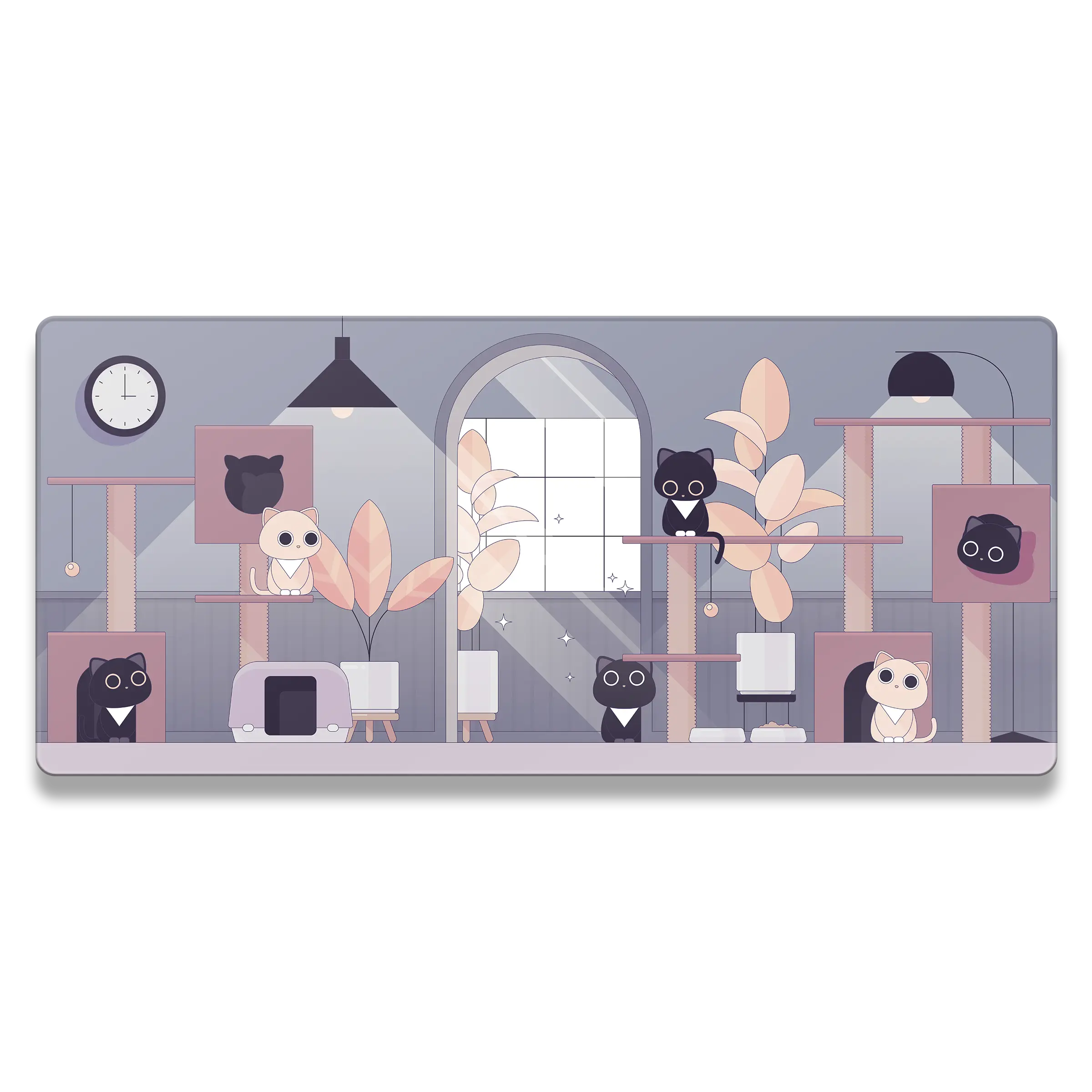 Furry Friends Cat Mousepad