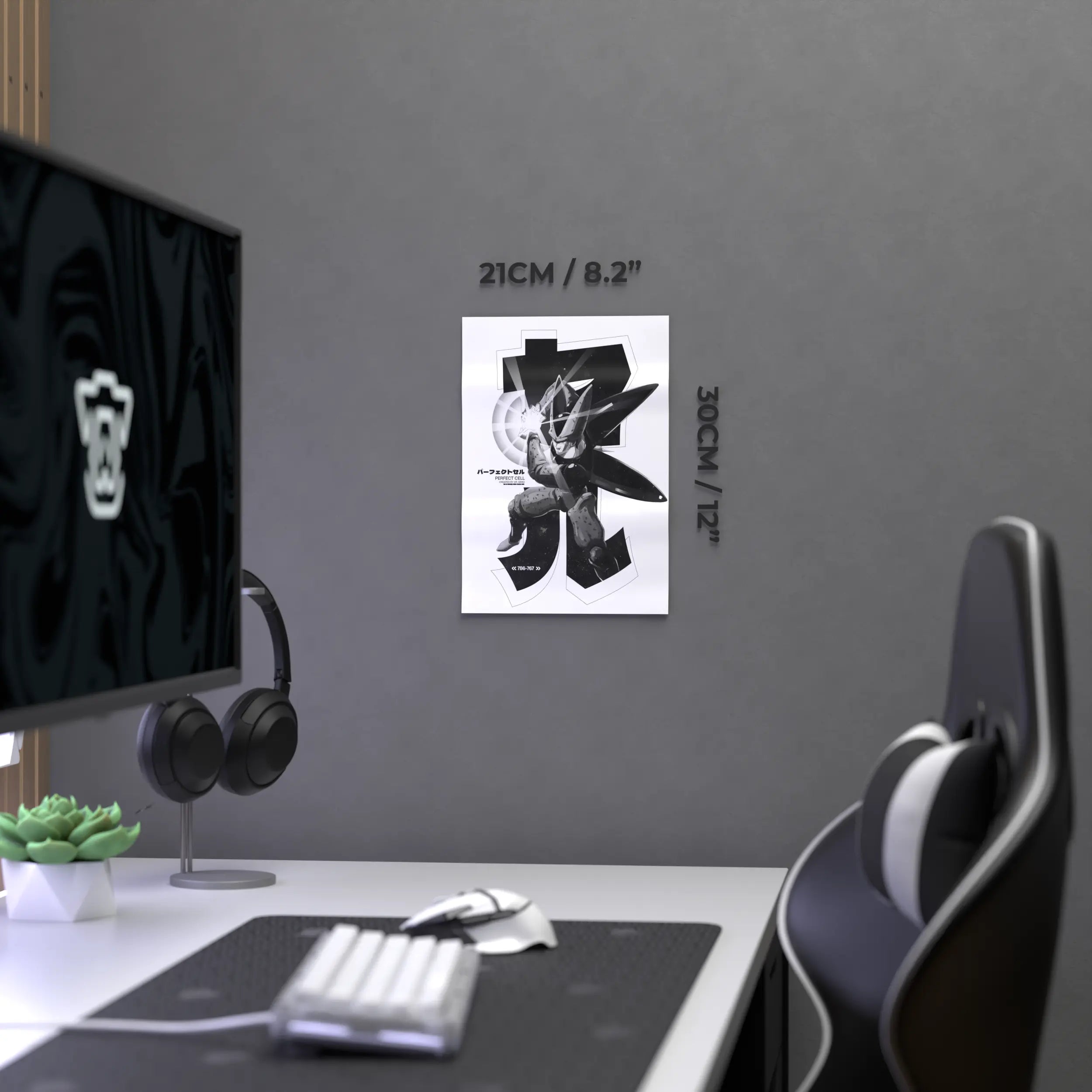 BLVCK SERIES Bio-Android Poster