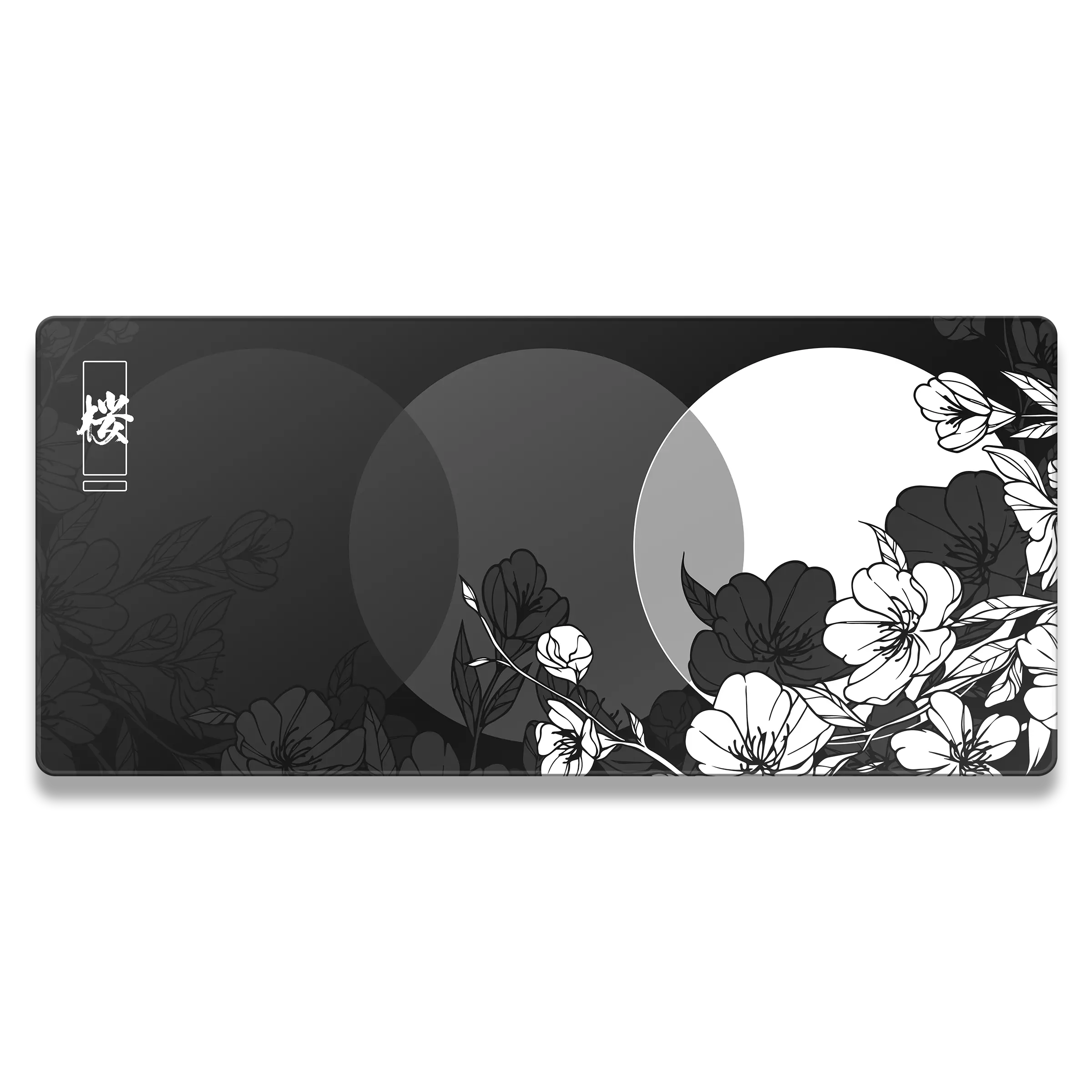Sakura Circles Mousepad