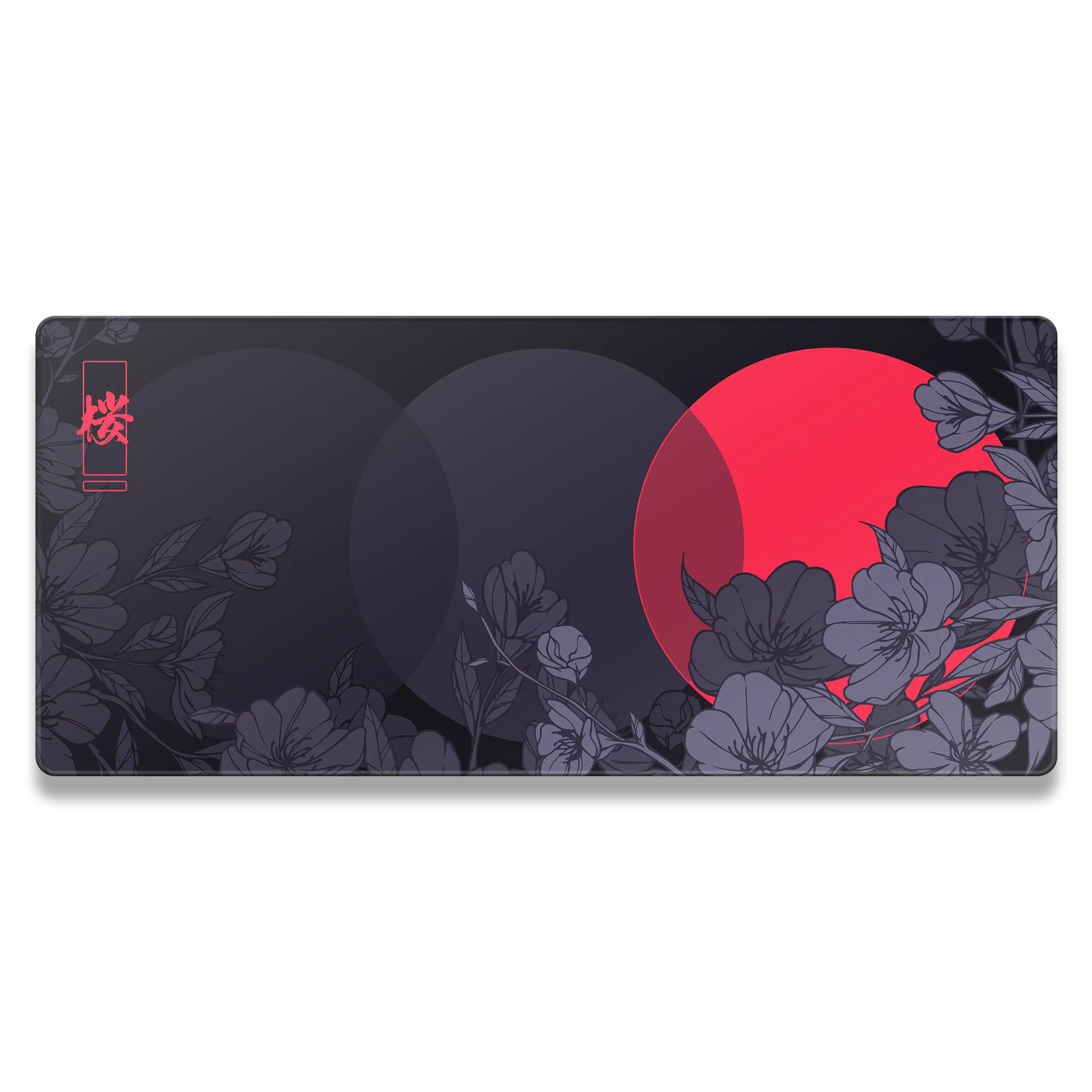 Sakura Circles Mousepad
