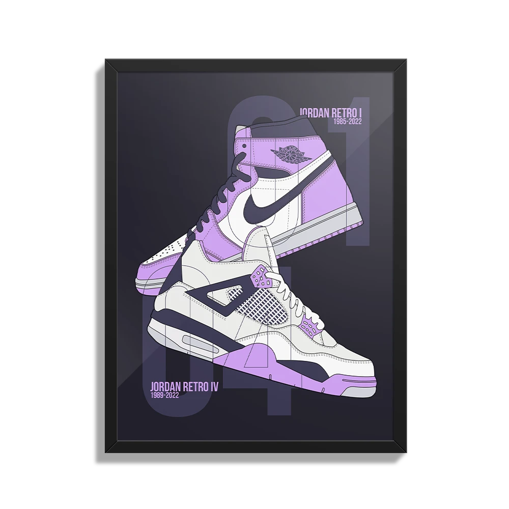 Sneakers Jordans Poster