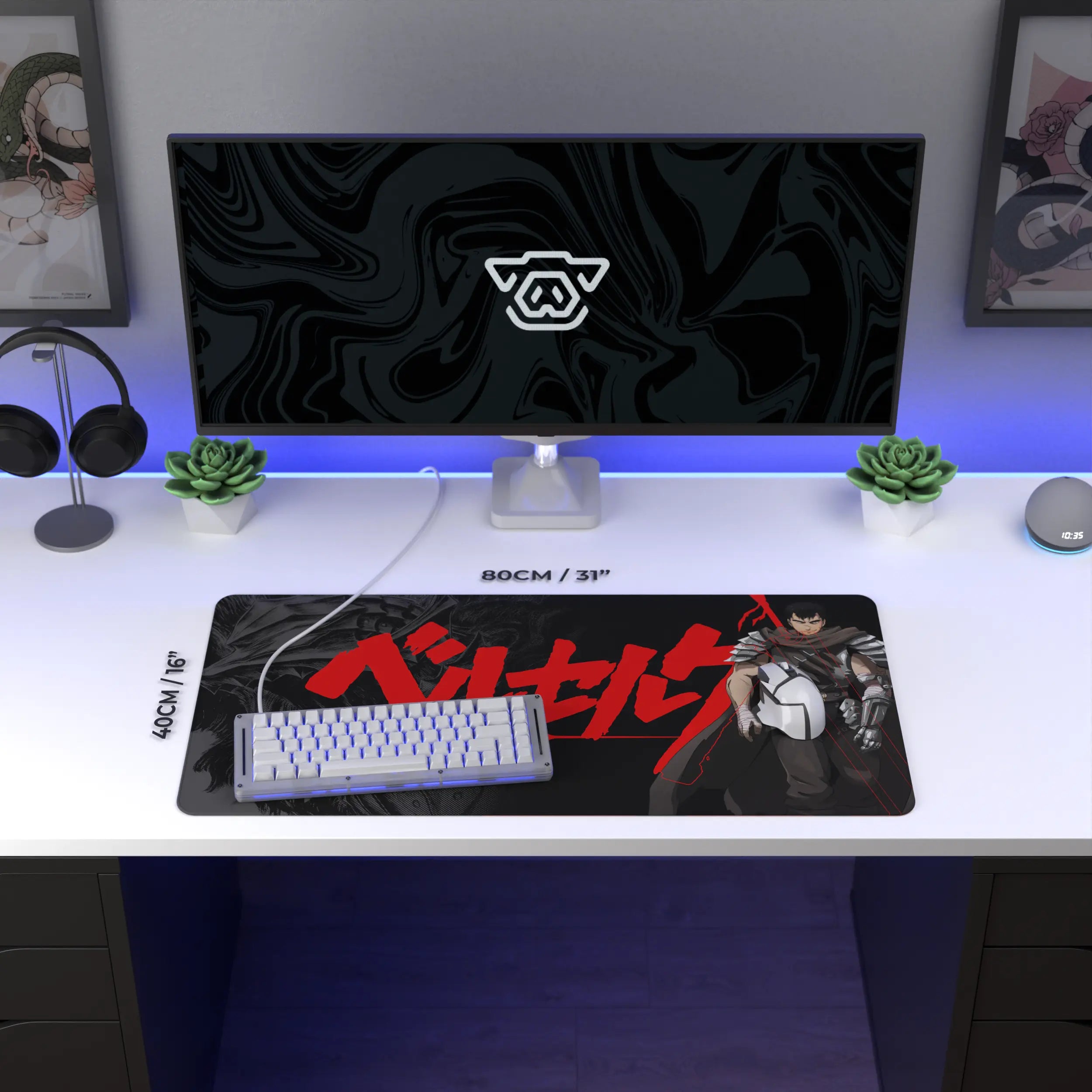 Black Swordsman Mousepad