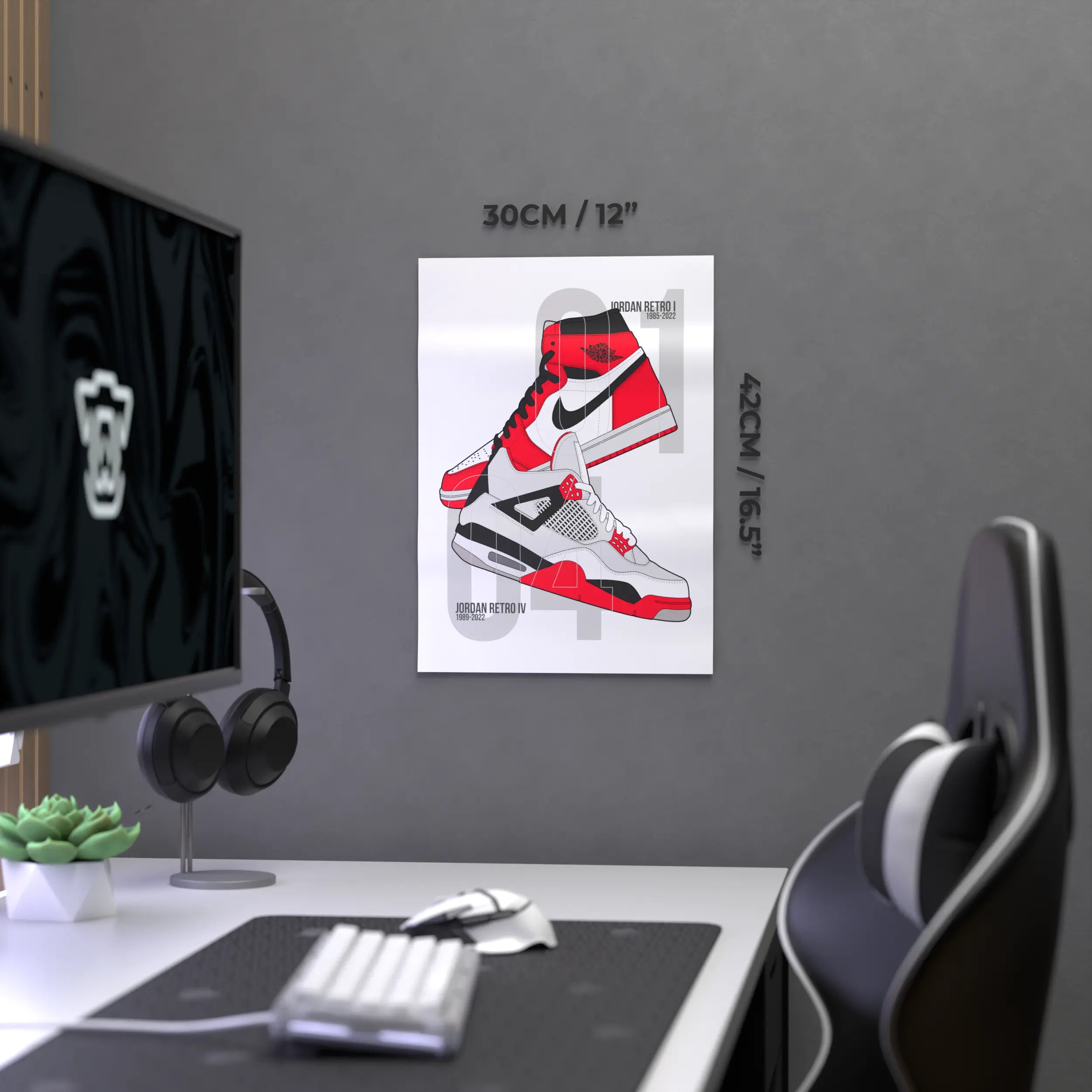 Sneakers Jordans Poster