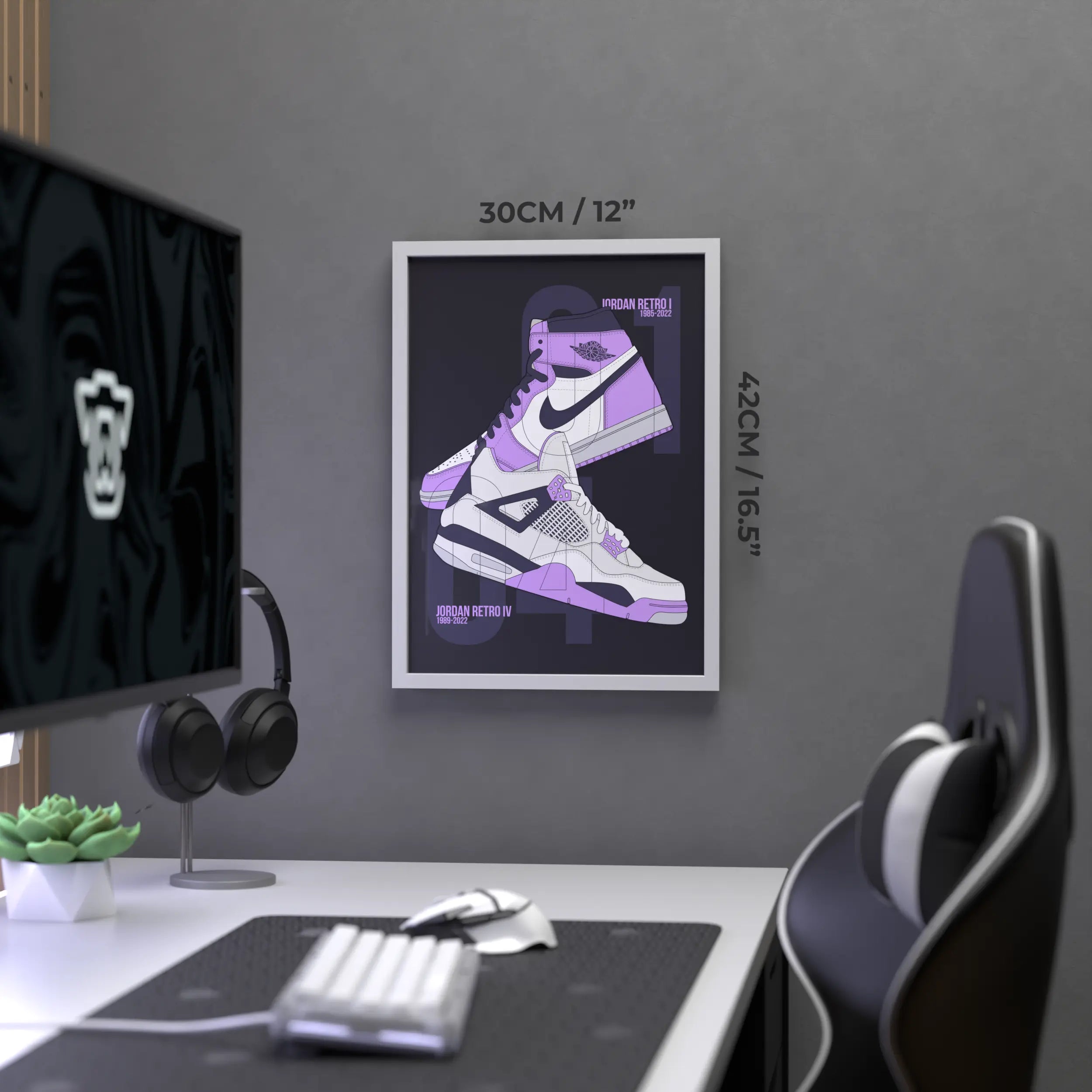 Sneakers Jordans Poster