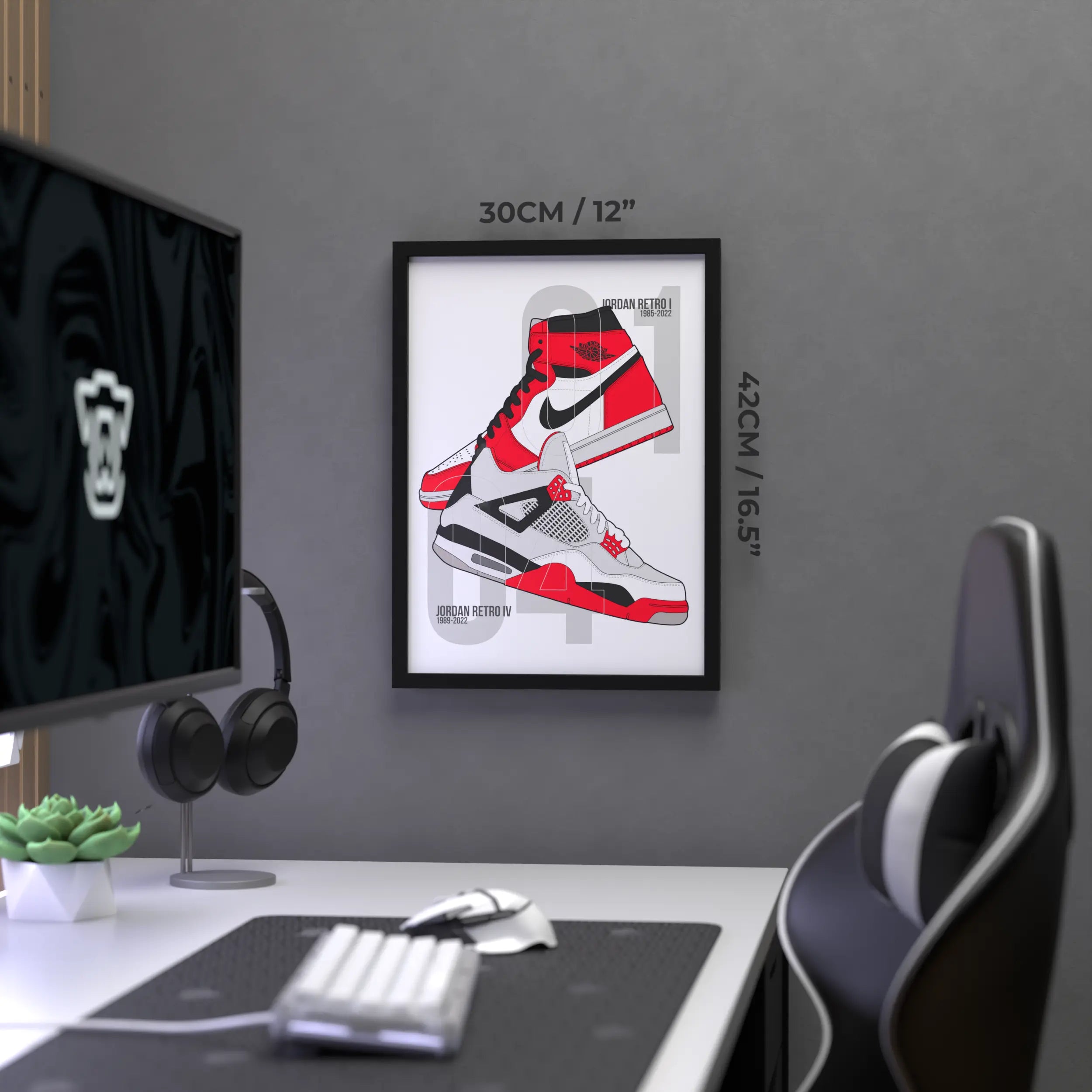 Sneakers Jordans Poster