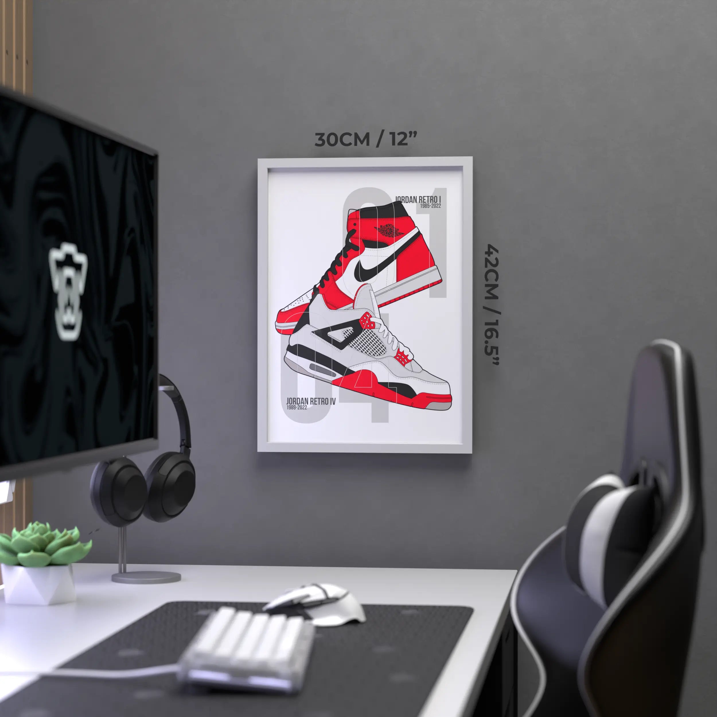 Sneakers Jordans Poster