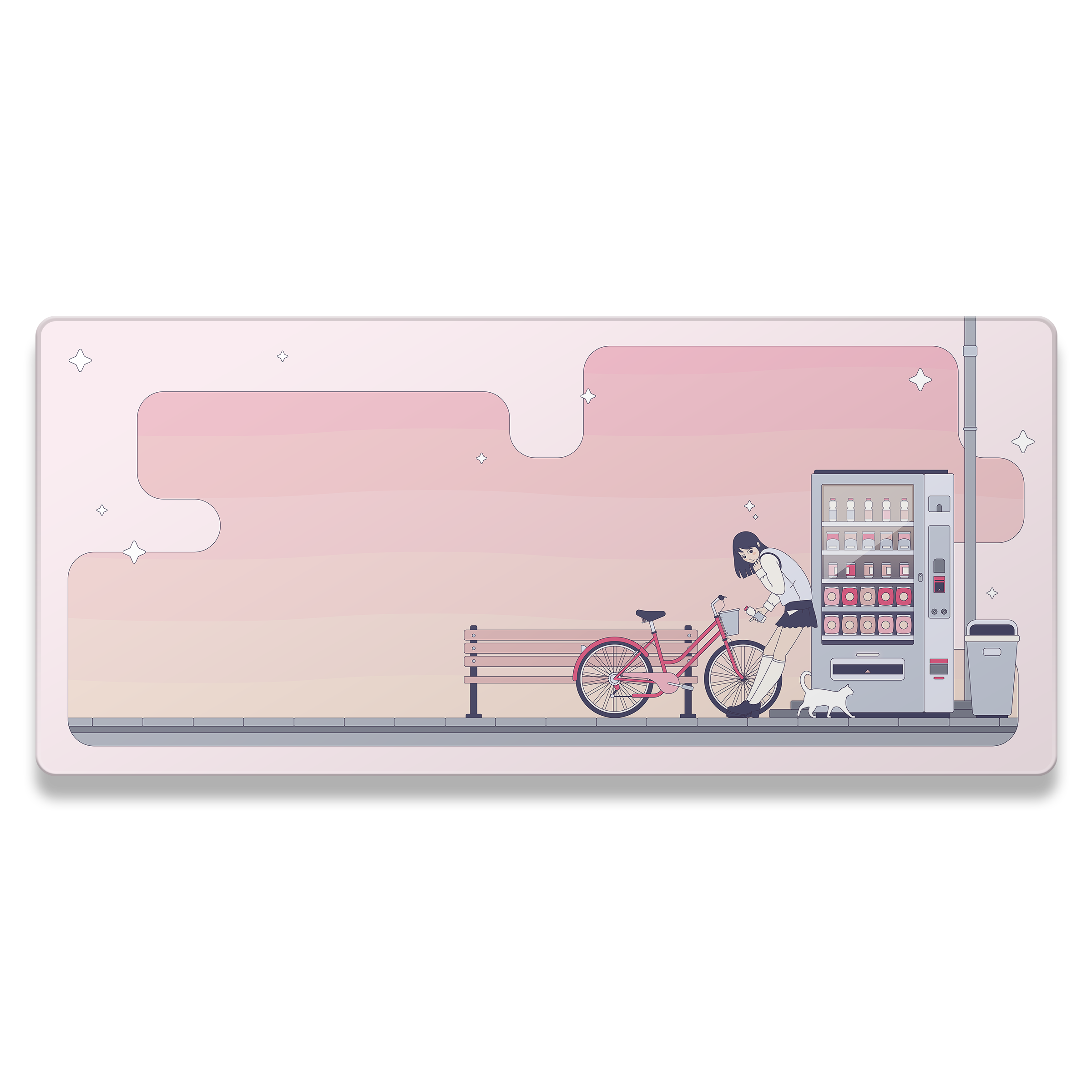 Lo-Fi Street Vibes Mousepad