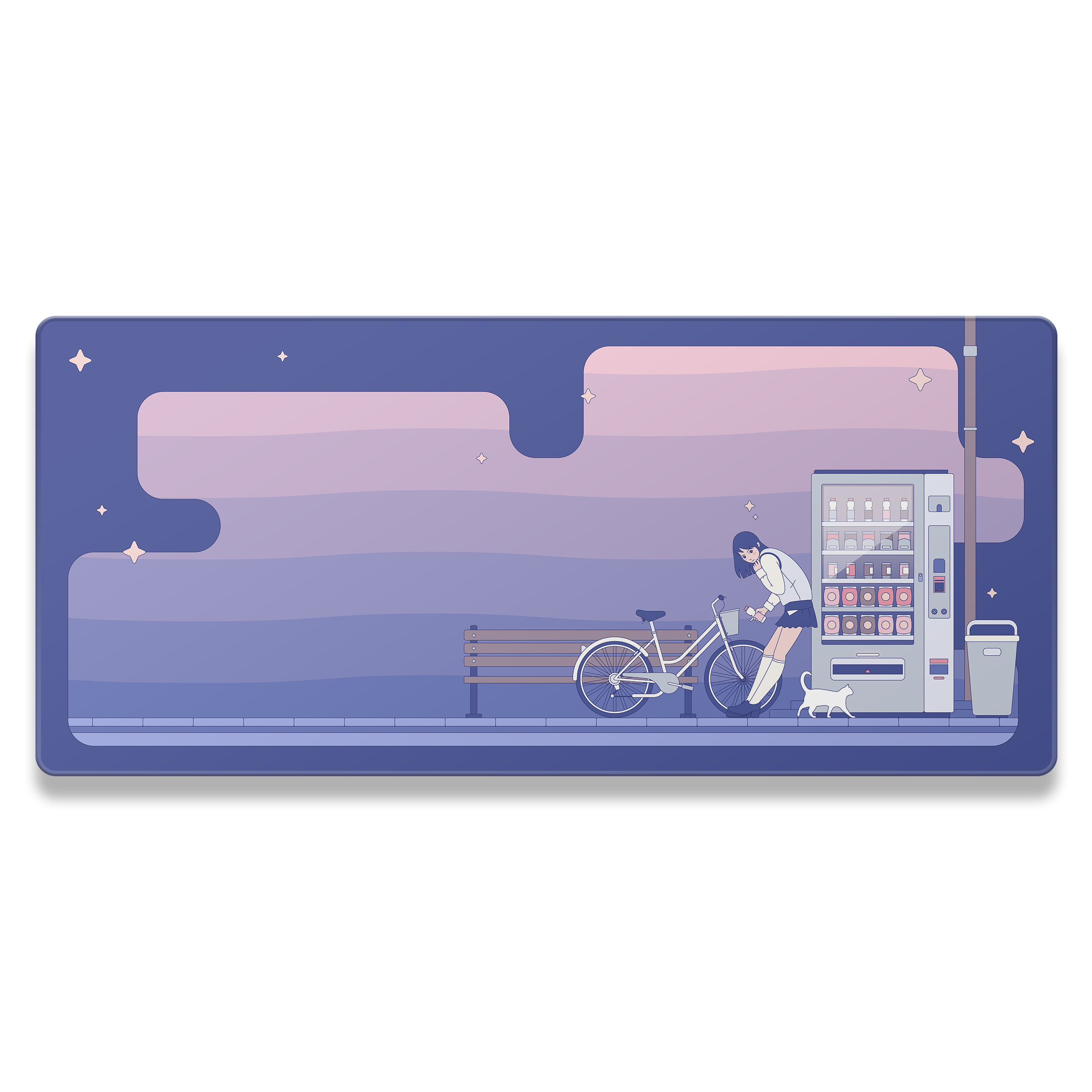 Lo-Fi Street Vibes Mousepad