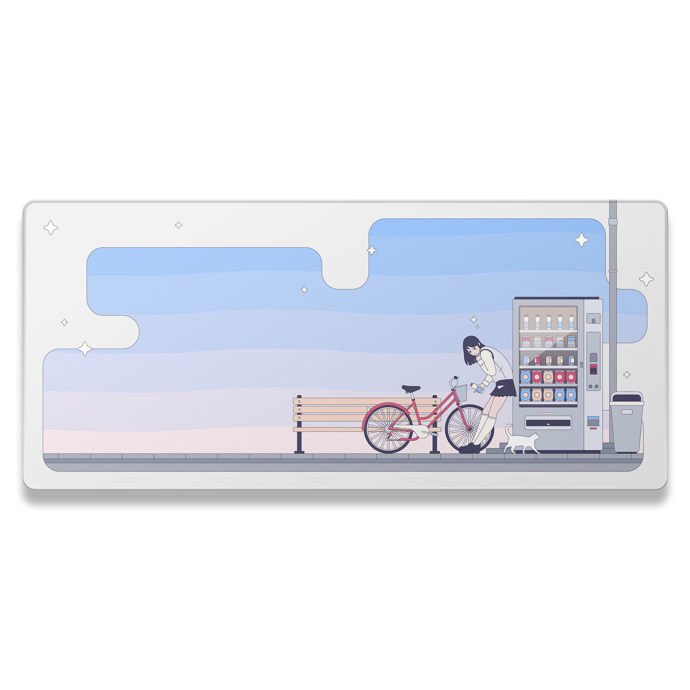 Lo-Fi Street Vibes Mousepad