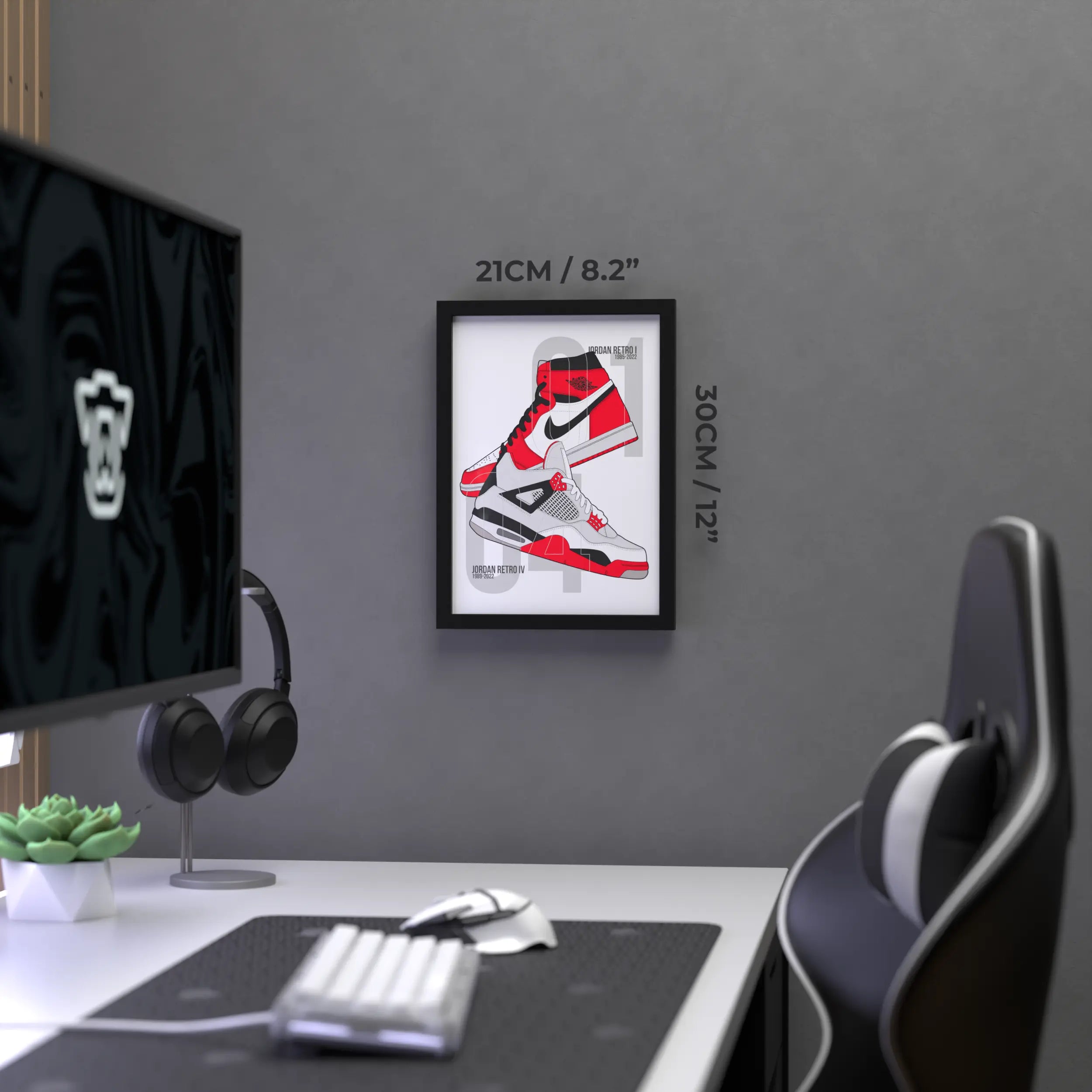 Sneakers Jordans Poster