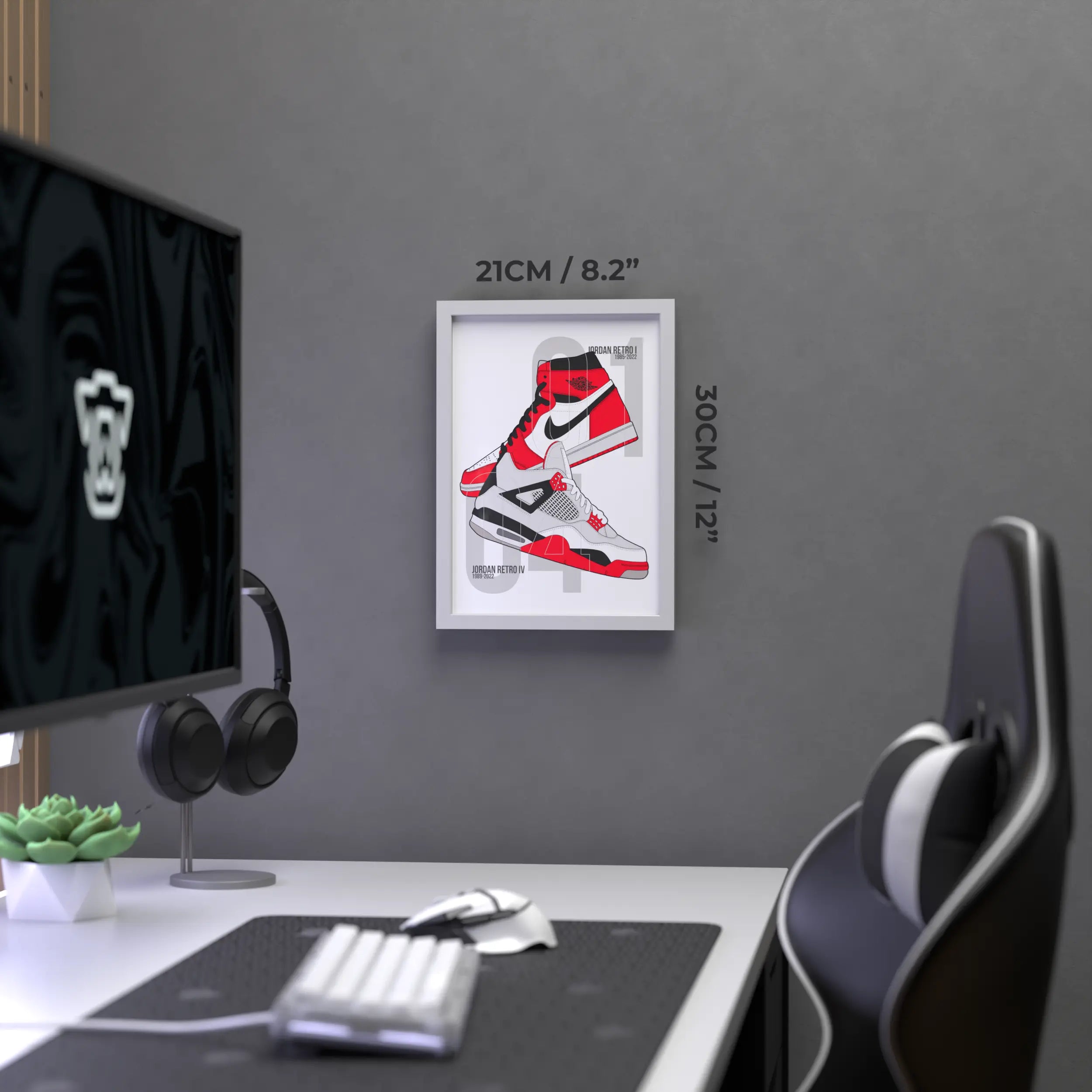 Sneakers Jordans Poster