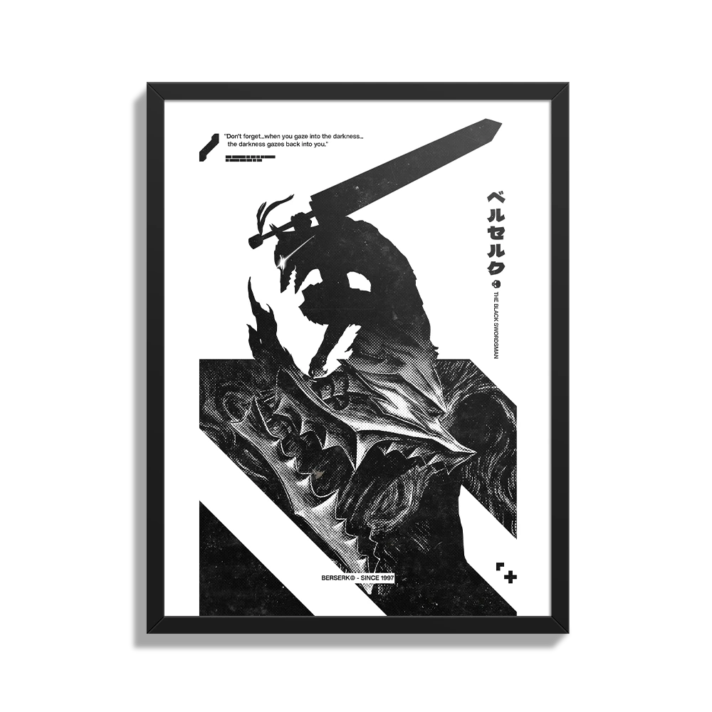BLVCK SERIES Black Swordsman Poster