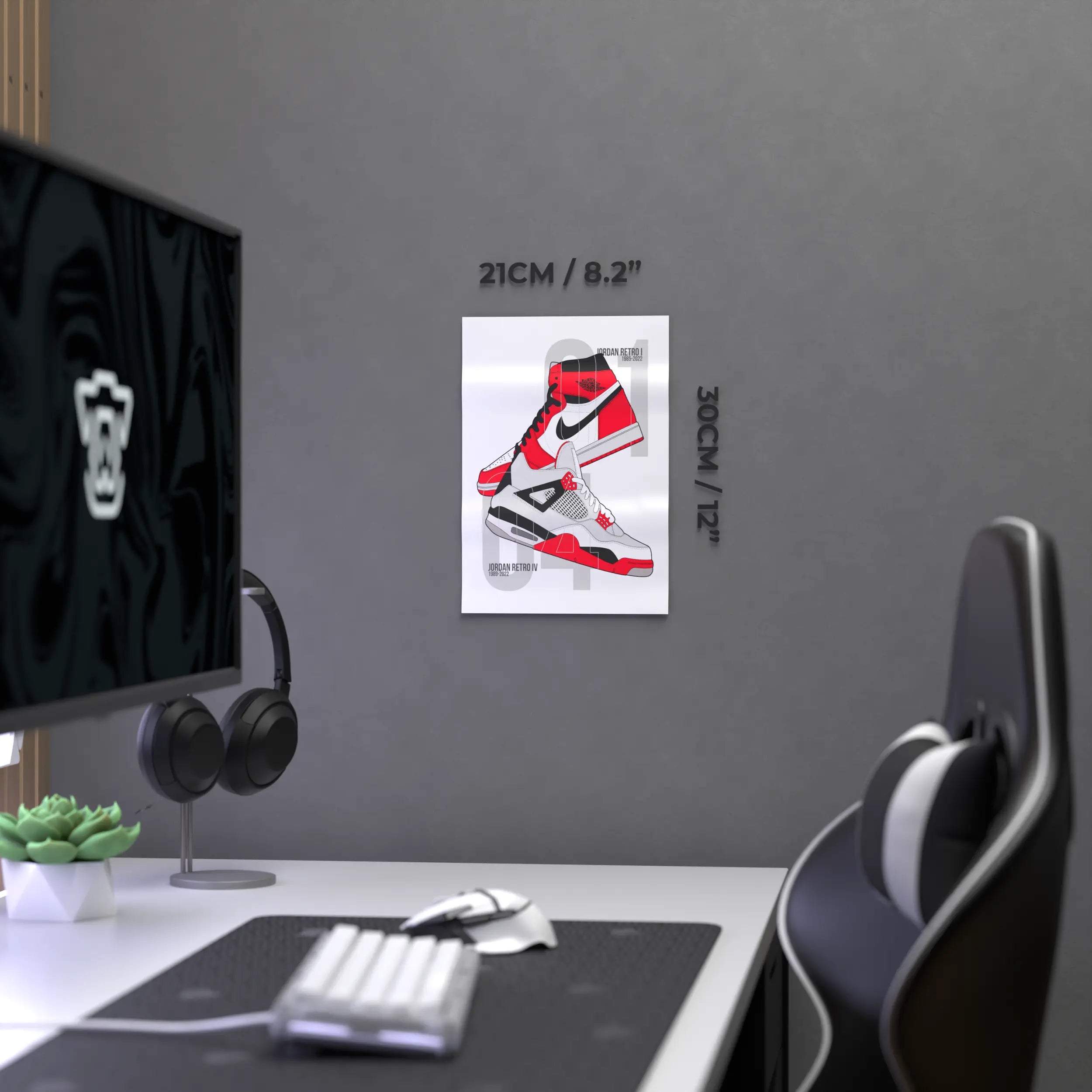 Sneakers Jordans Poster