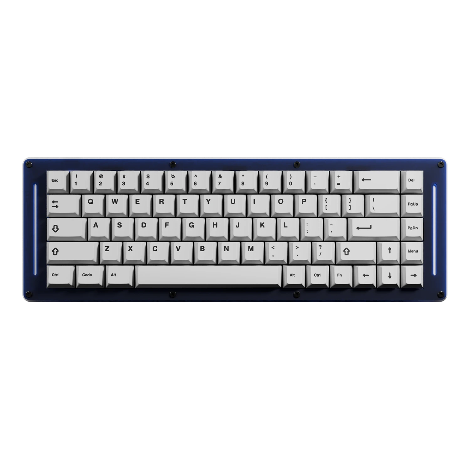 PIG65 Sapphire Blue 65% Custom Mechanical Keyboard