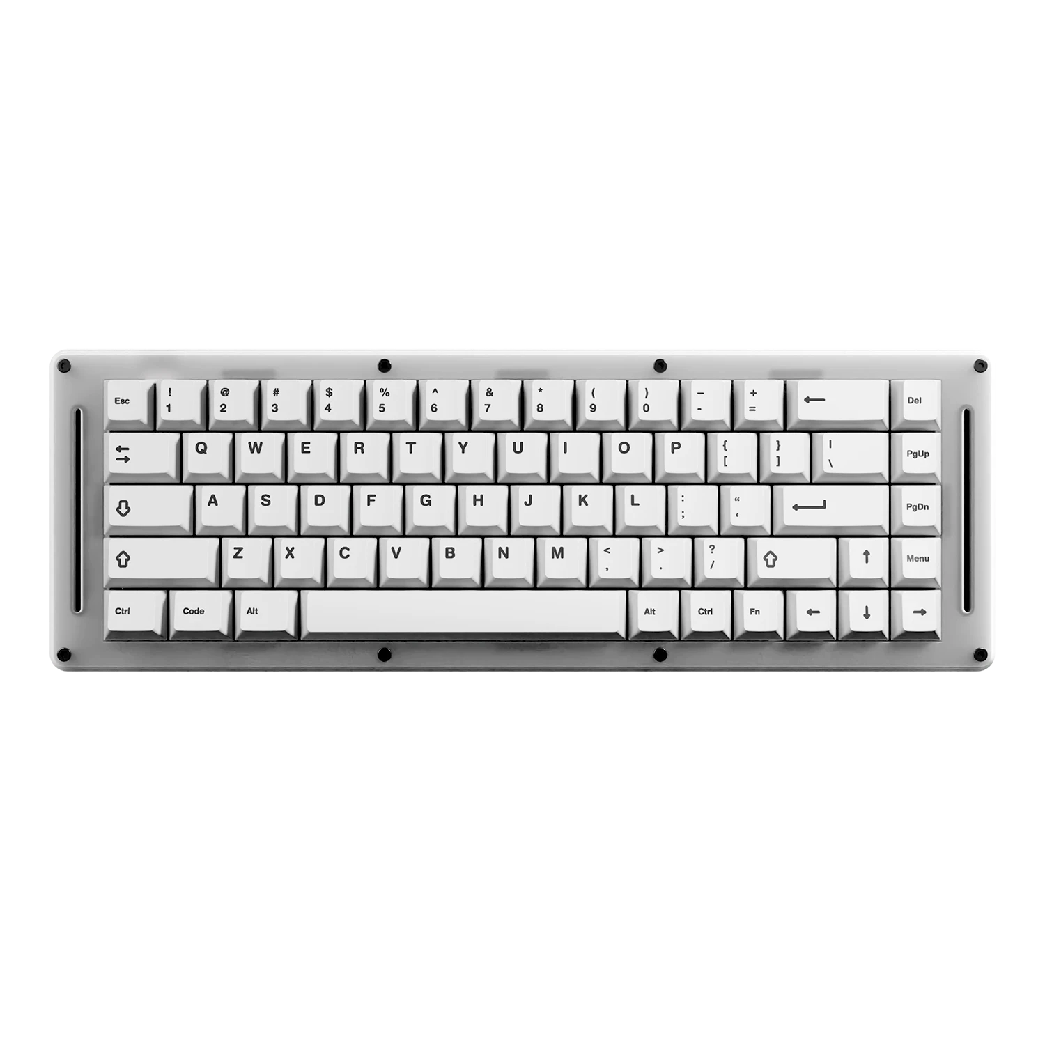 PIG65 Frost White 65% Custom Mechanical Keyboard