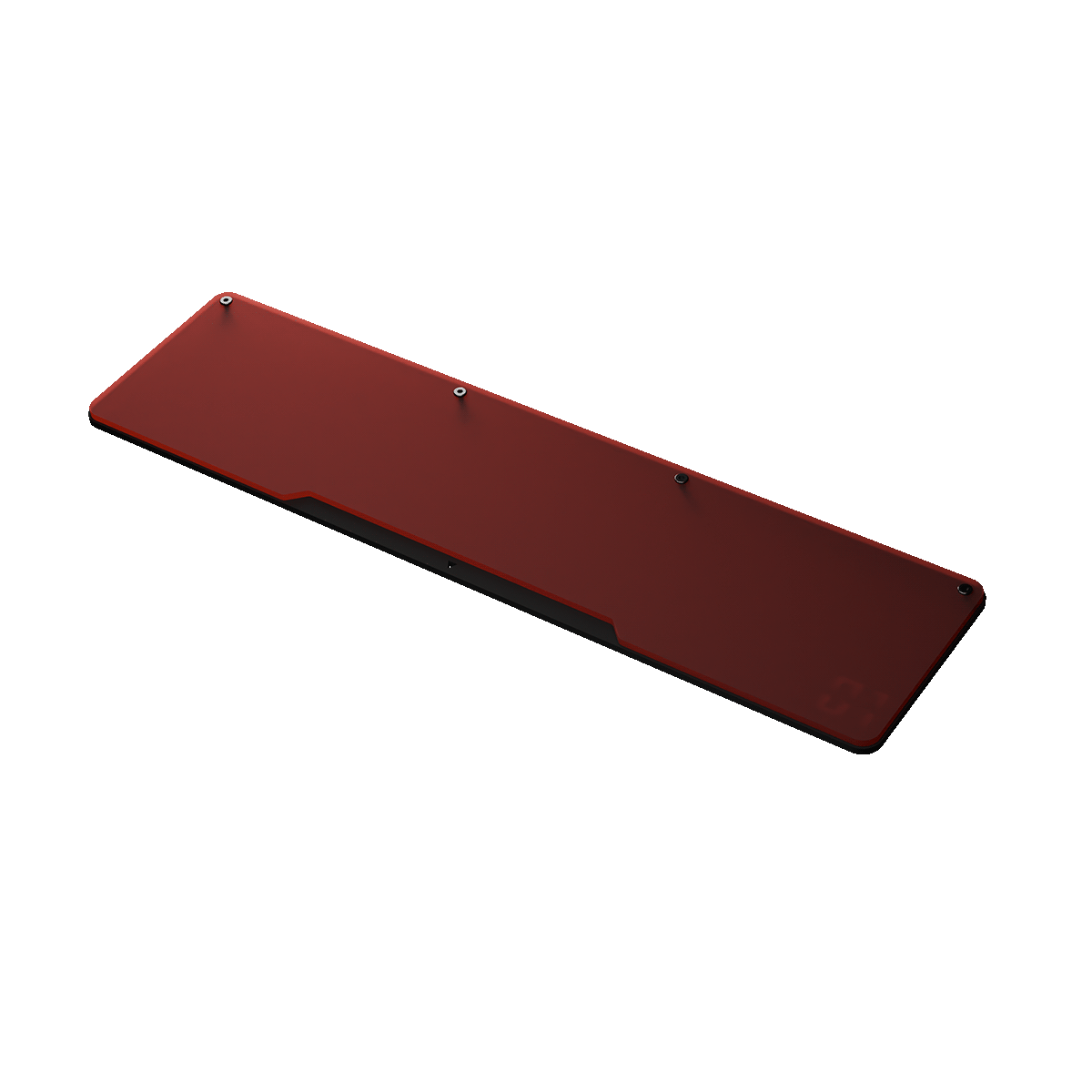 Chilli Red Acrylic Wrist Rest