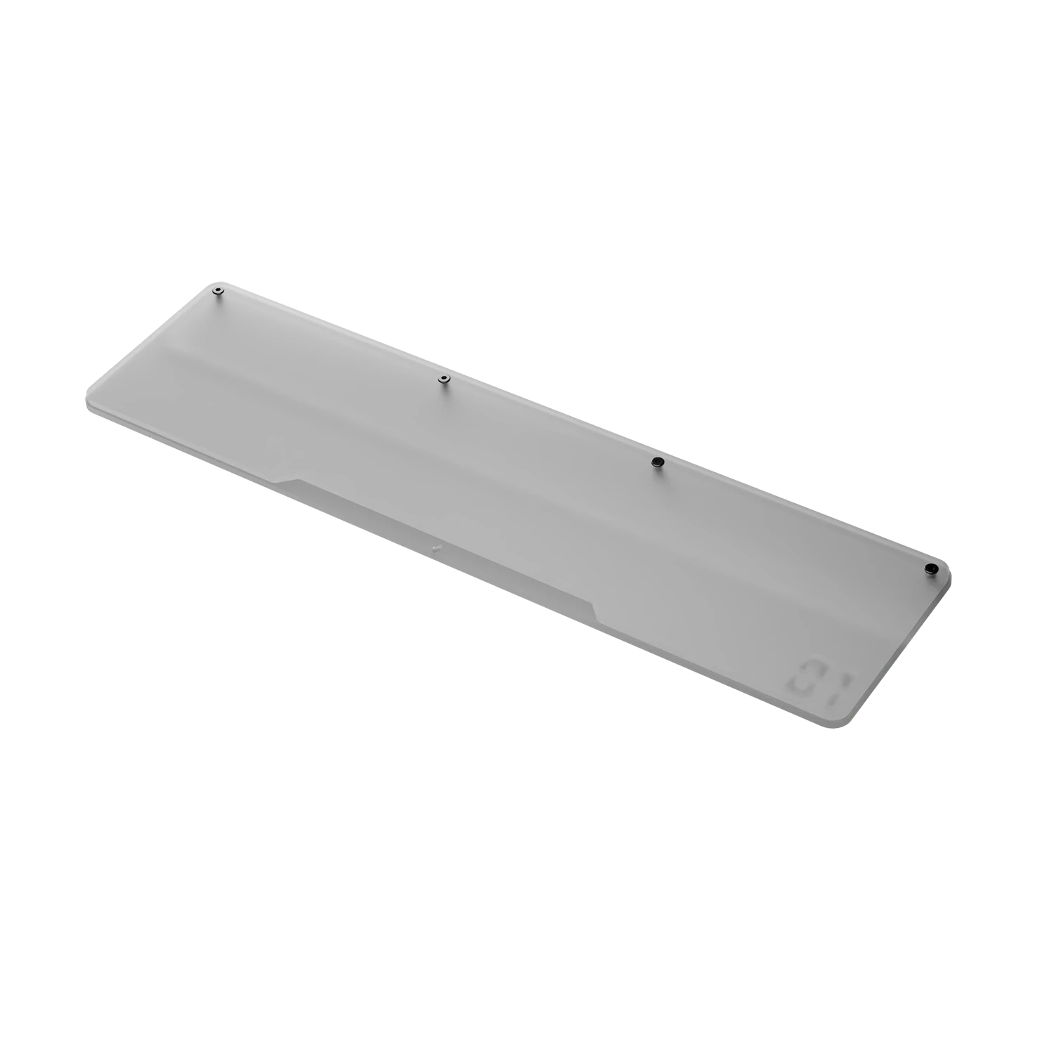 Frost White Acrylic Wrist Rest