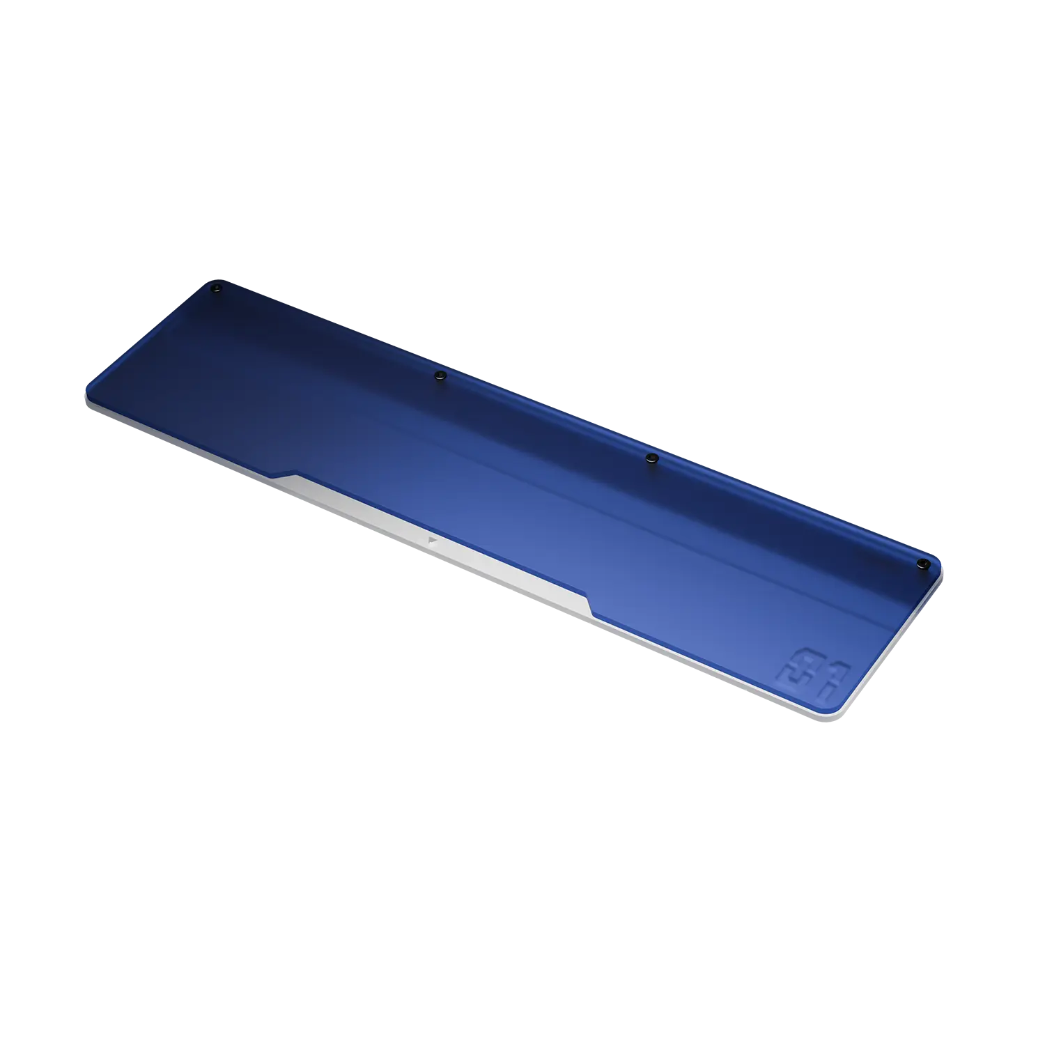 Sapphire Blue Acrylic Wrist Rest